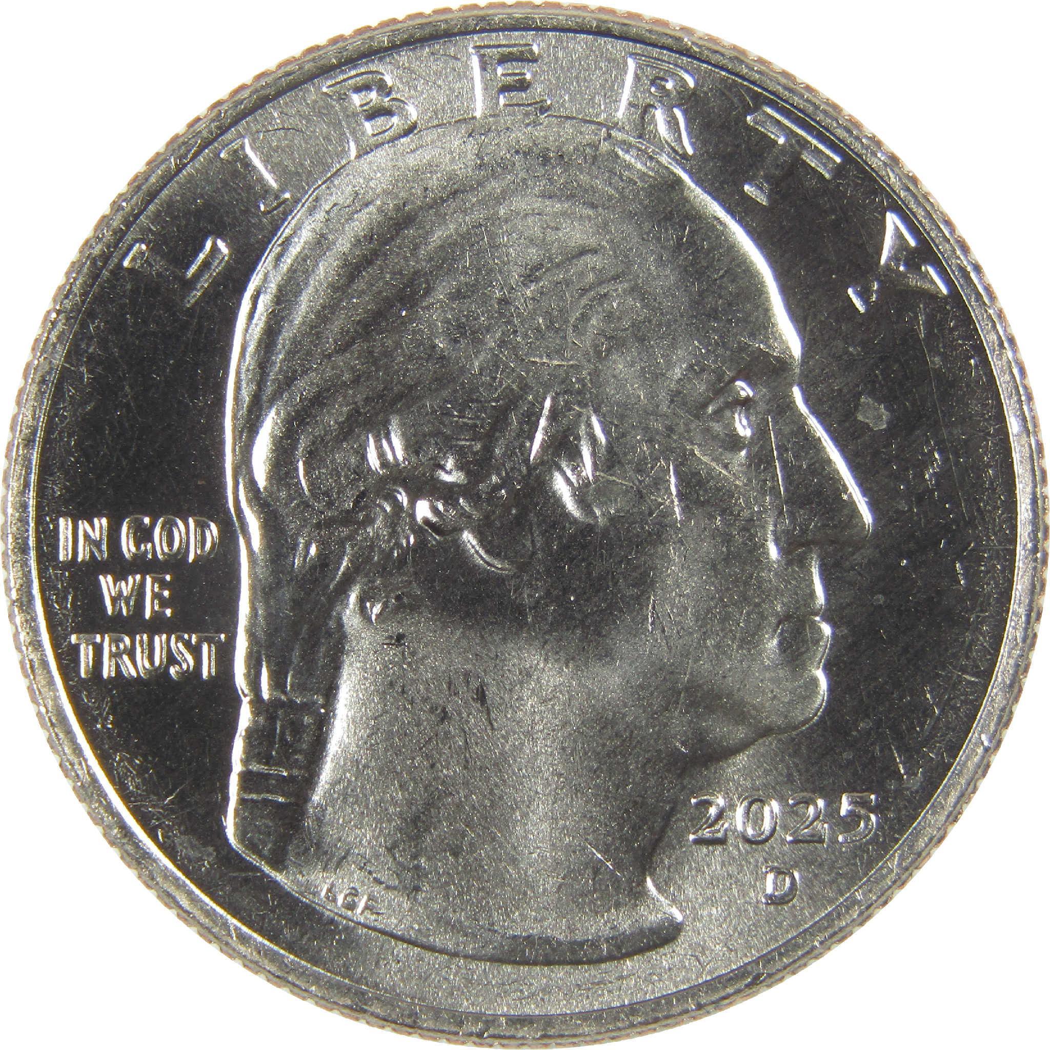 2025 D Juliette Gordon Low American Women Quarter Uncirculated Clad