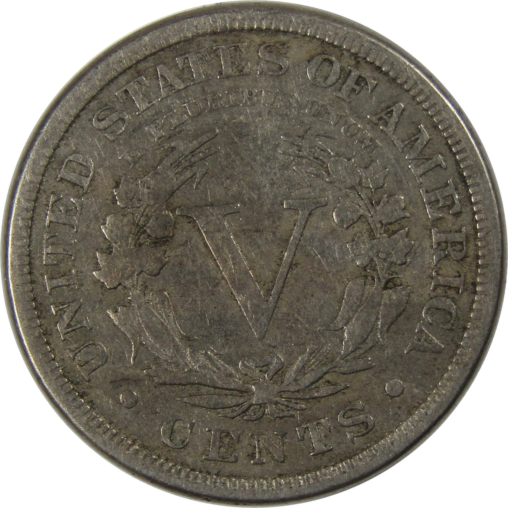 1884 Liberty Head V Nickel VF Very Fine 5c Coin Collectible SKU:I23465