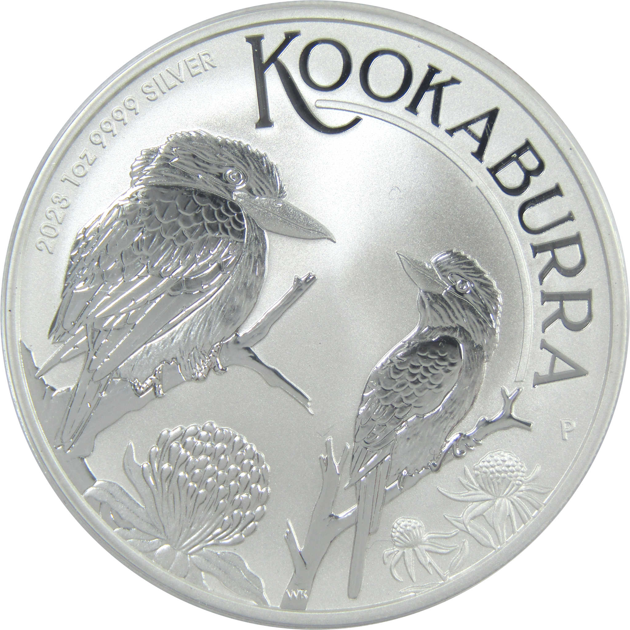 2023 Australian Kookaburra Uncirculated 1 oz .9999 Silver Bullion $1