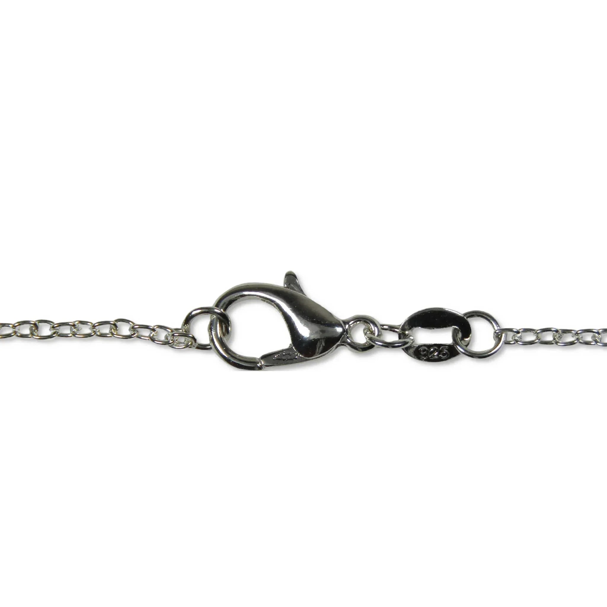 Daisy Floral Resin Necklace with Chain