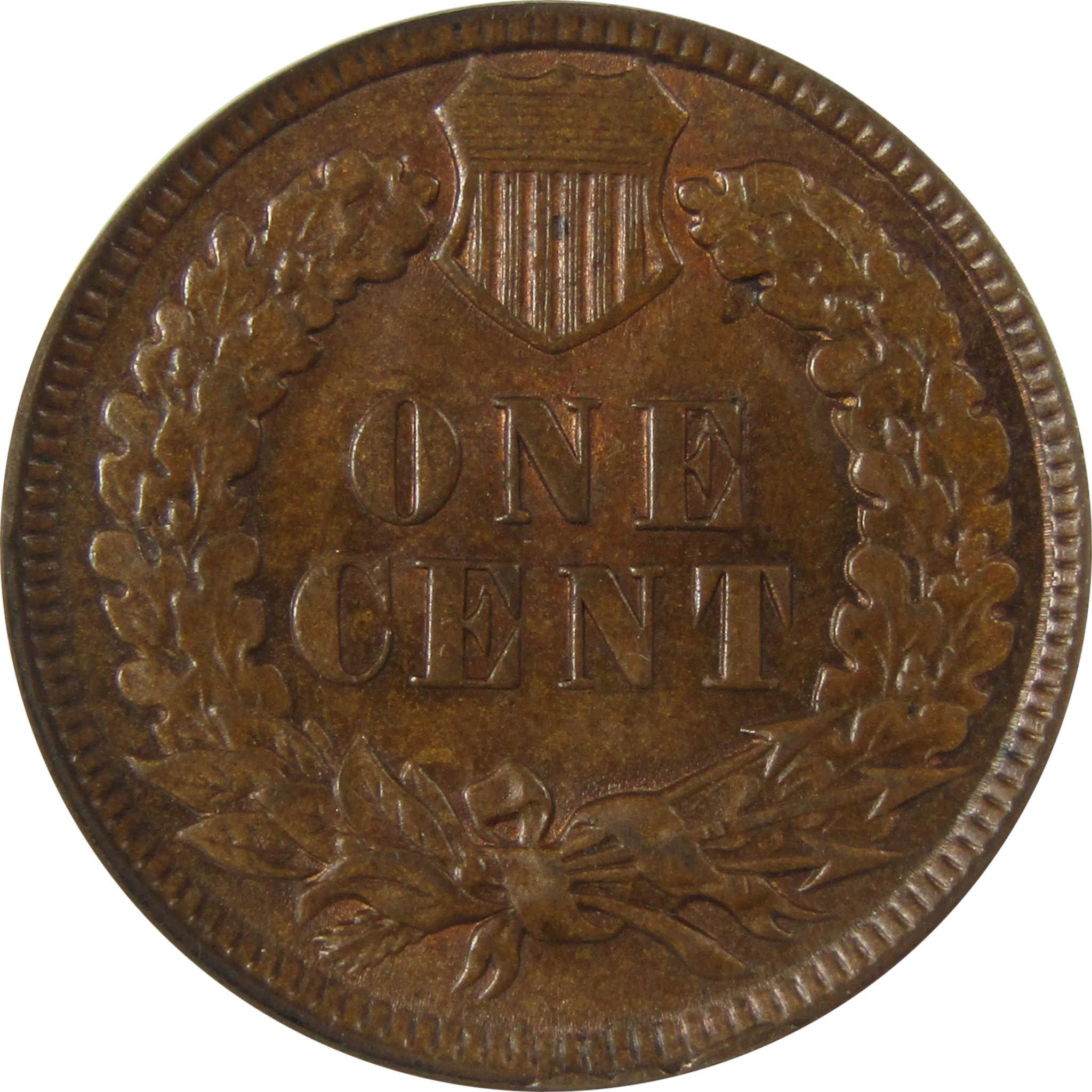 1896 Indian Head Cent MS 62 BN ANACS Penny Uncirculated SKU:CP848