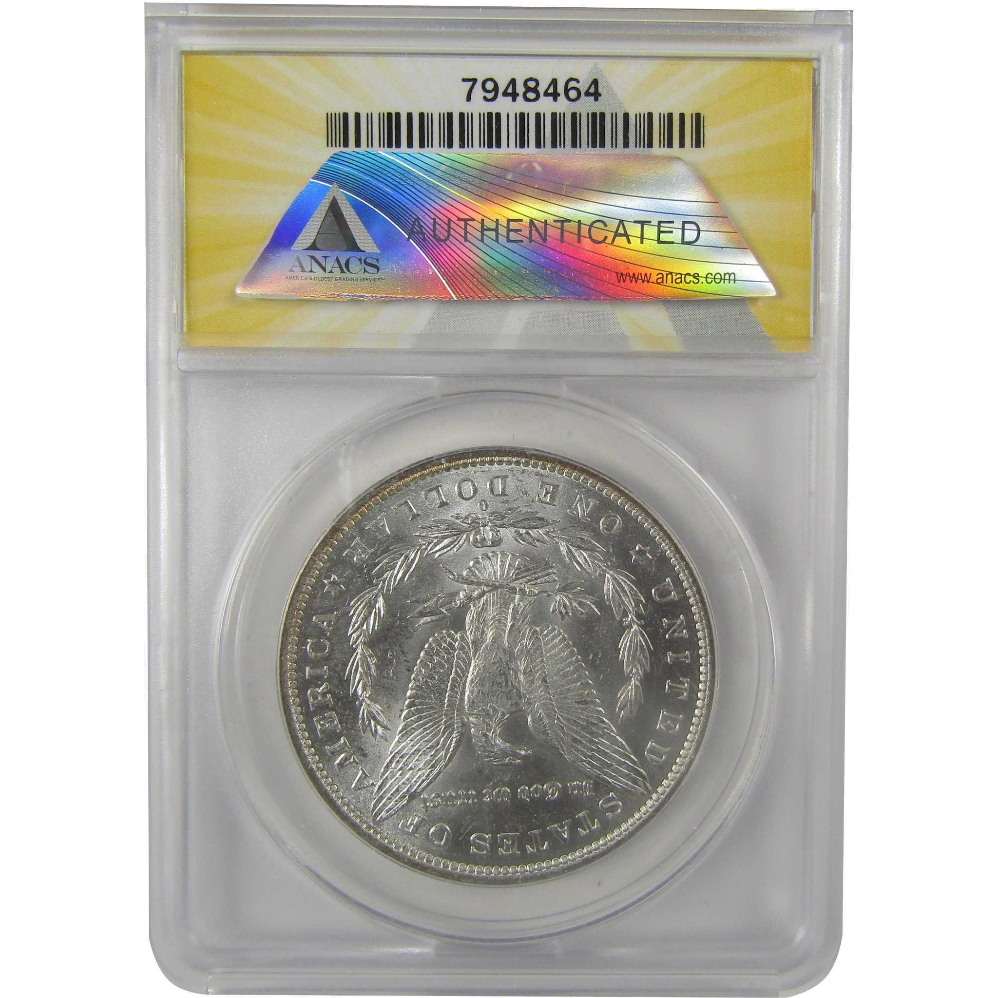 1882 O/S VAM-4 Recessed Top 100 Morgan Dollar MS 62 ANACS SKU:I21958 - Morgan coin - Morgan silver dollar - Morgan silver dollar for sale - Profile Coins & Collectibles