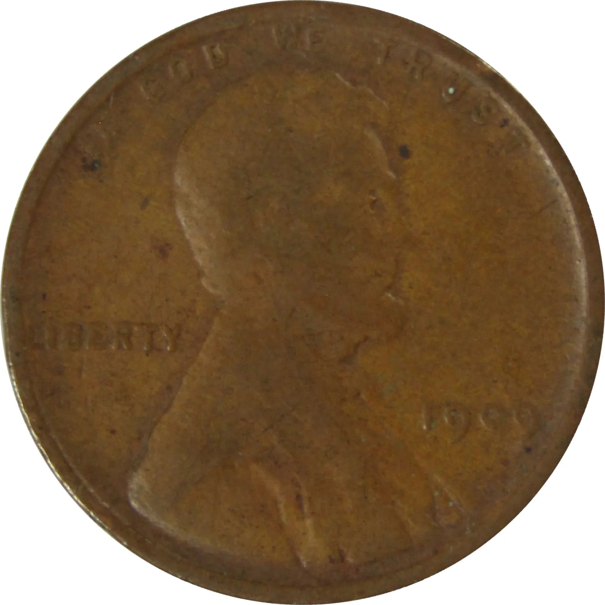 1909 Lincoln Wheat Cent VG Very Good Penny 1c Coin SKU:I26745