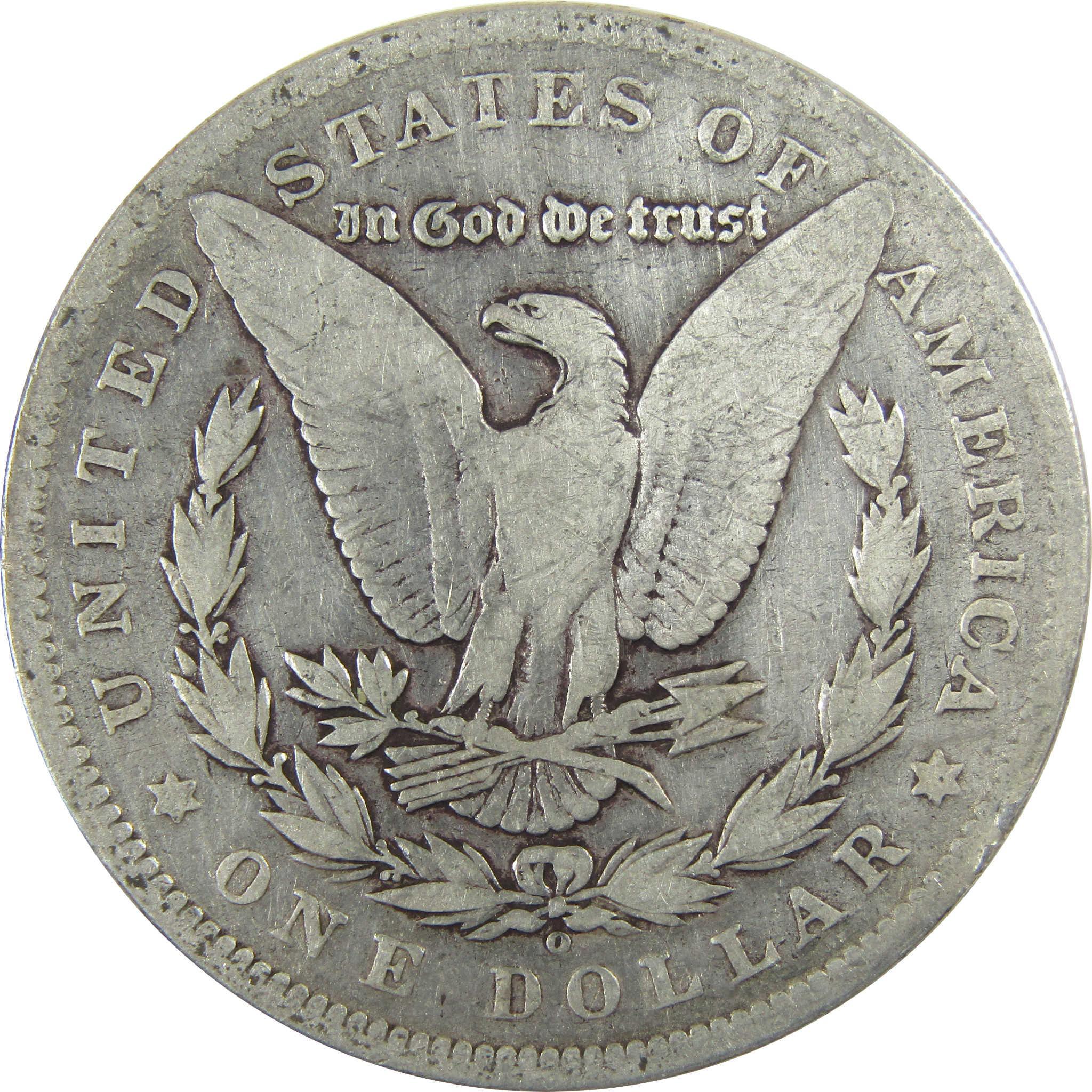 1899 O Micro O Morgan Silver Dollar VG Very Good Details SKU:CP487 - Morgan coin - Morgan silver dollar - Morgan silver dollar for sale - Profile Coins & Collectibles