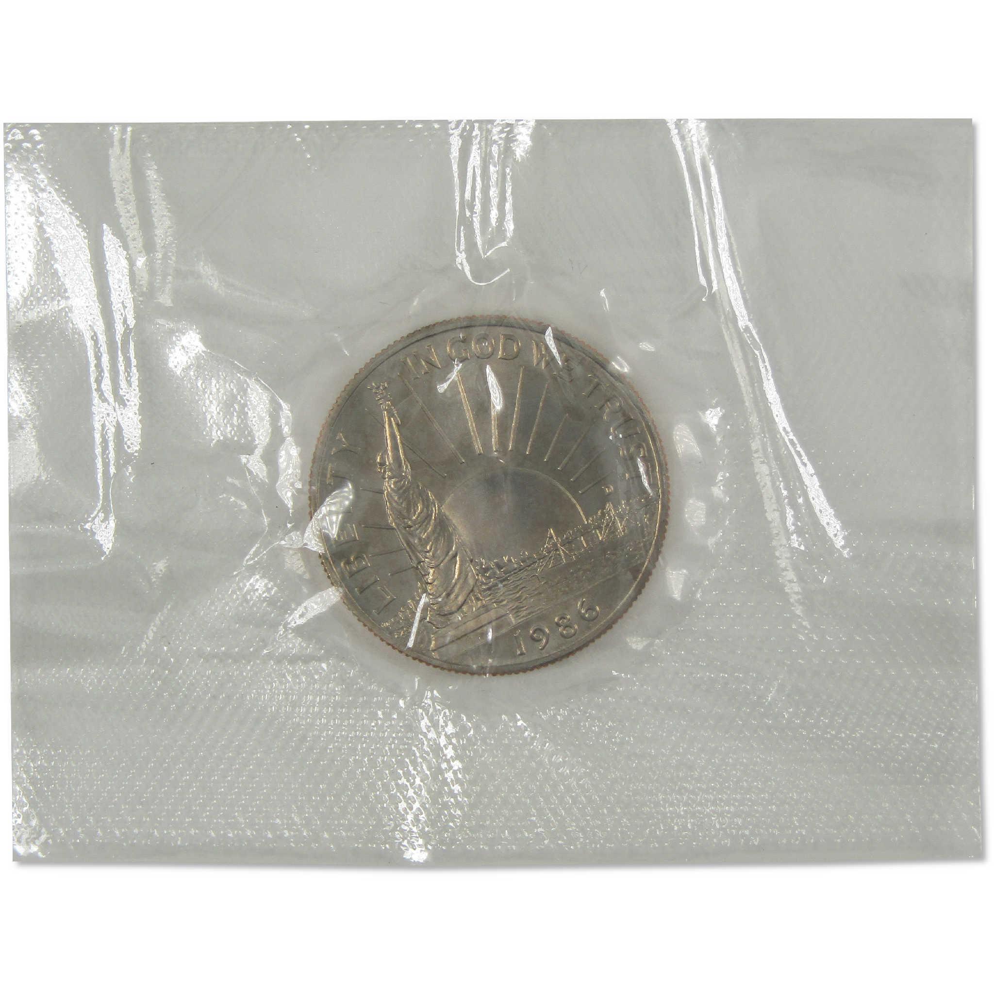 1986 D Statue of Liberty Commemorative Half Dollar Uncirculated OGP