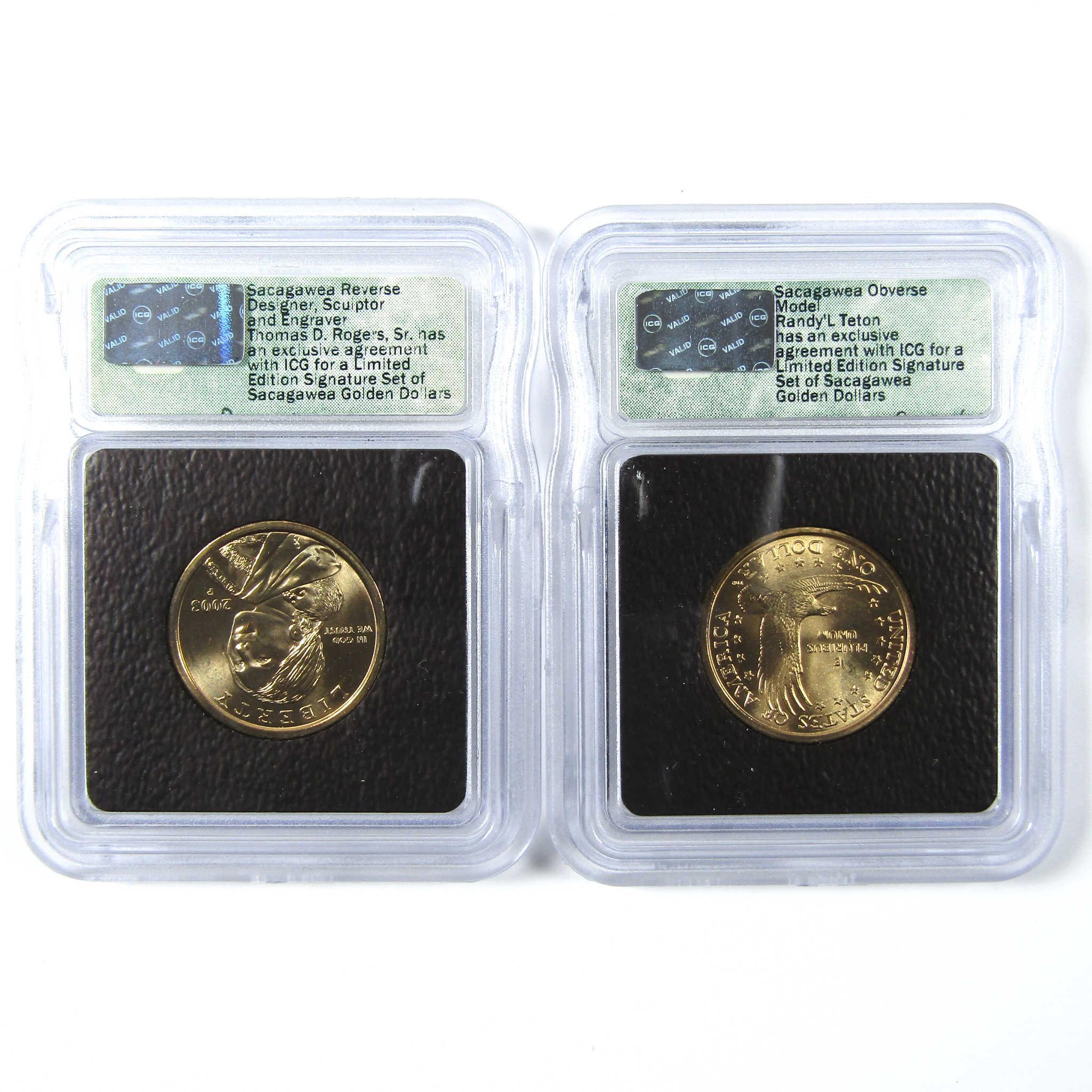 2003 Sacagawea Signature 6 Piece Dollar Set ICG SKU:CPC6597