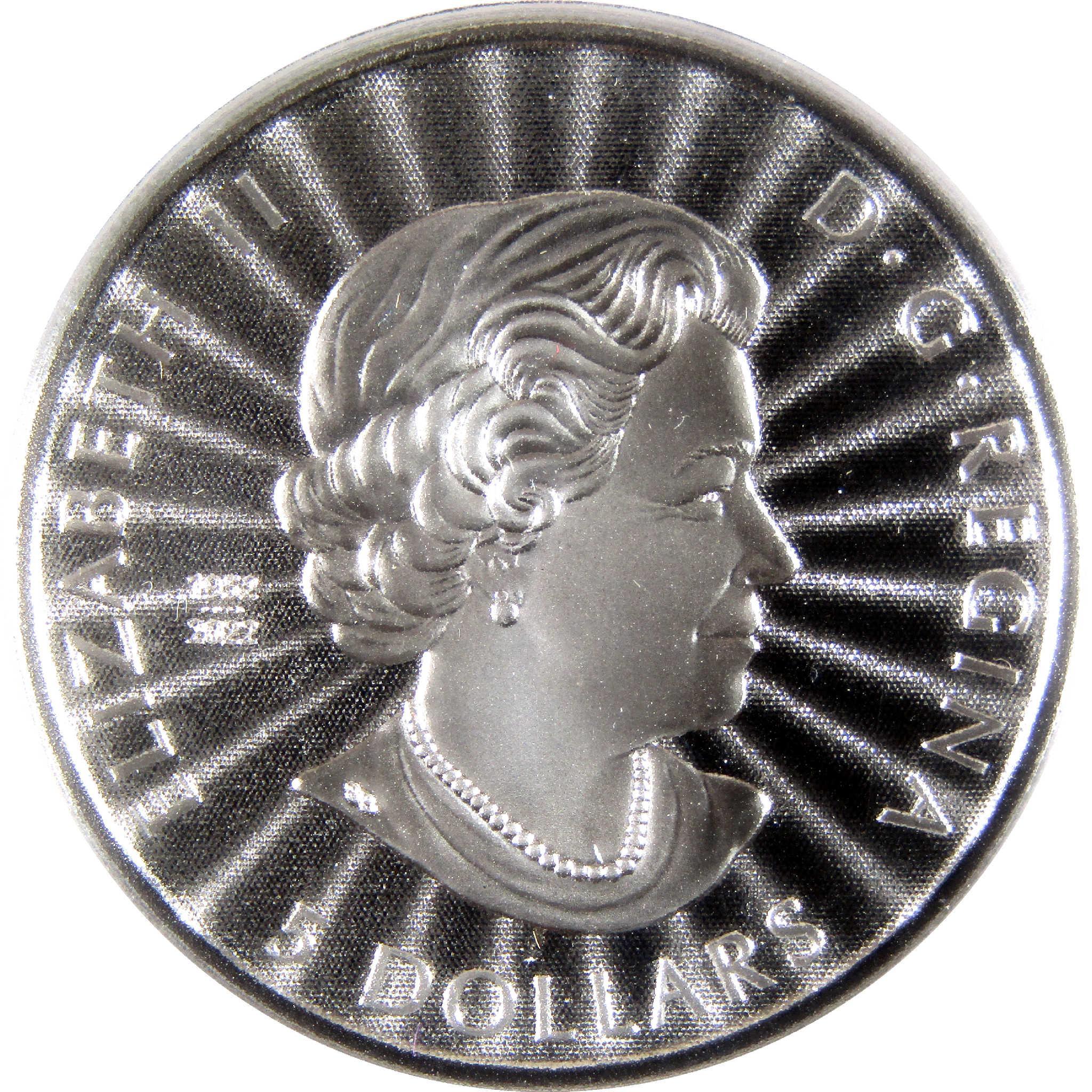 2023 Canadian Polar Bear and Cubs BU Uncirculated 1 oz .9999 Silver $5