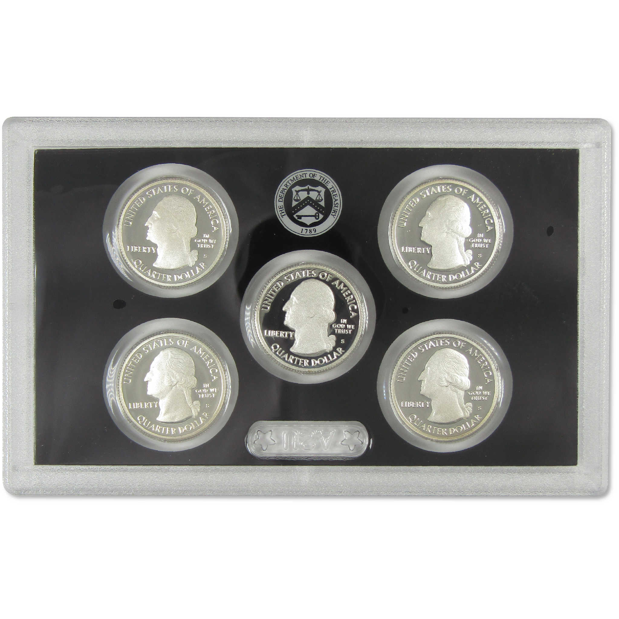 2014 America the Beautiful Quarter Silver Proof Set U.S. Mint OGP COA