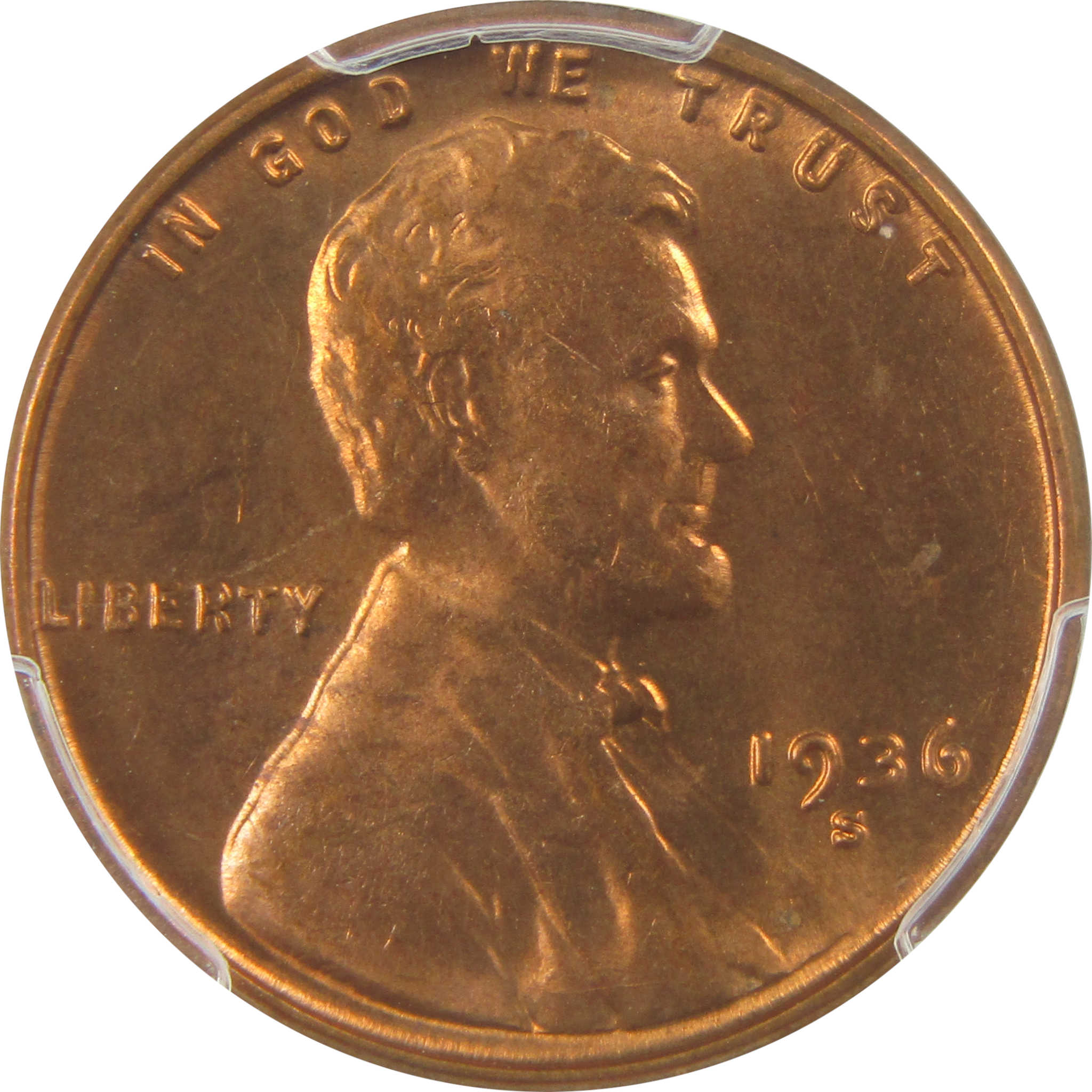 1936 S Lincoln Wheat Cent MS 66 RD PCGS Penny Uncirculated SKU:I22392