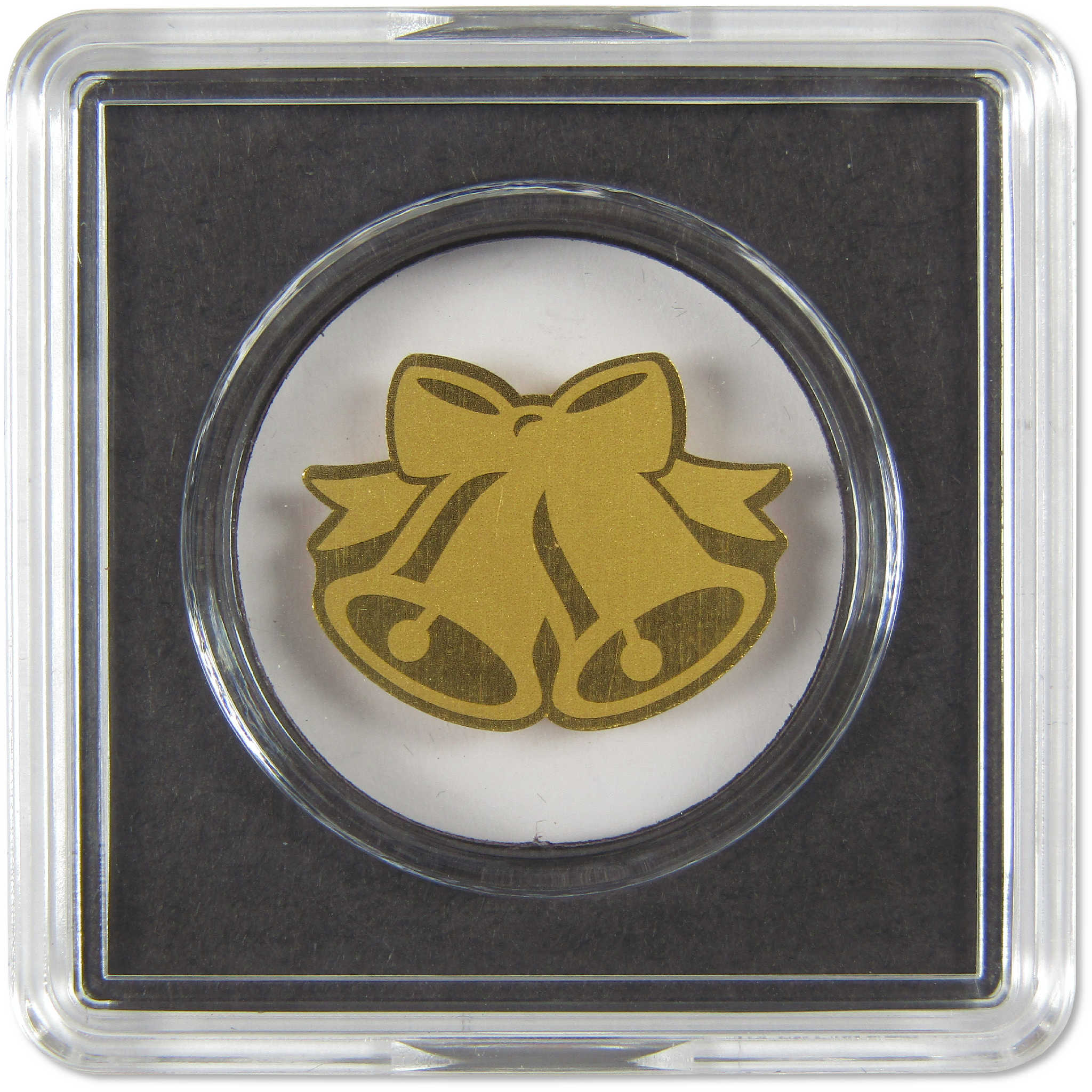 Merry Christmas Bells 3000 CFA 1/1000 oz .999 Gold Coin SKU:OPC243