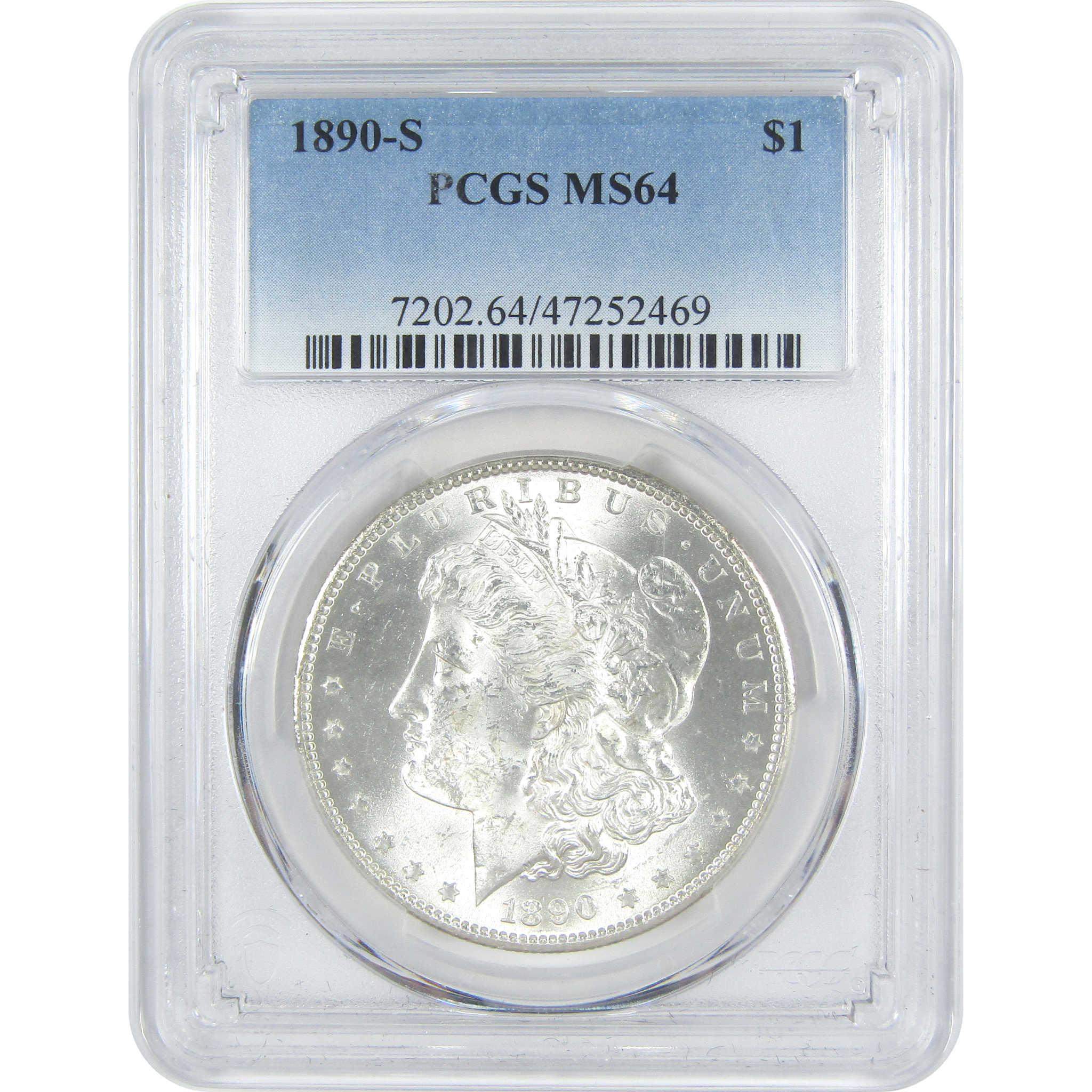 1890 S Morgan Dollar MS 64 PCGS Silver $1 Uncirculated Coin SKU:I15392 - Morgan coin - Morgan silver dollar - Morgan silver dollar for sale - Profile Coins & Collectibles