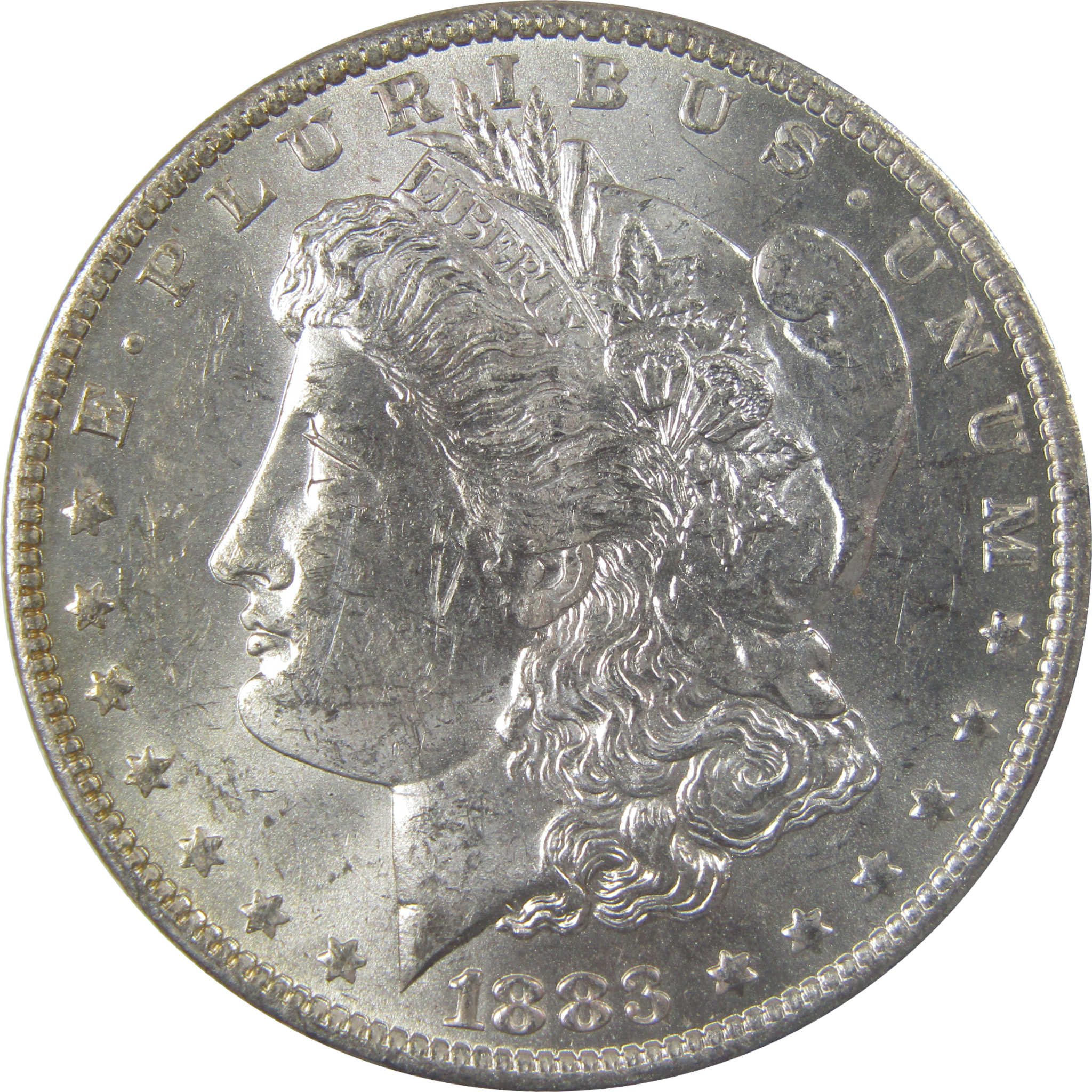 1883 O Morgan Silver Dollar Uncirculated Mint State Toned SKU:I24846