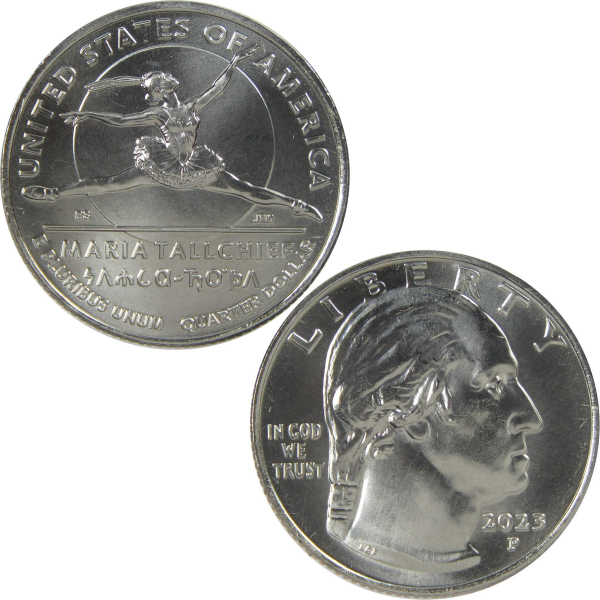 2023 P Maria Tallchief American Women Quarter Clad Uncirculated Coin