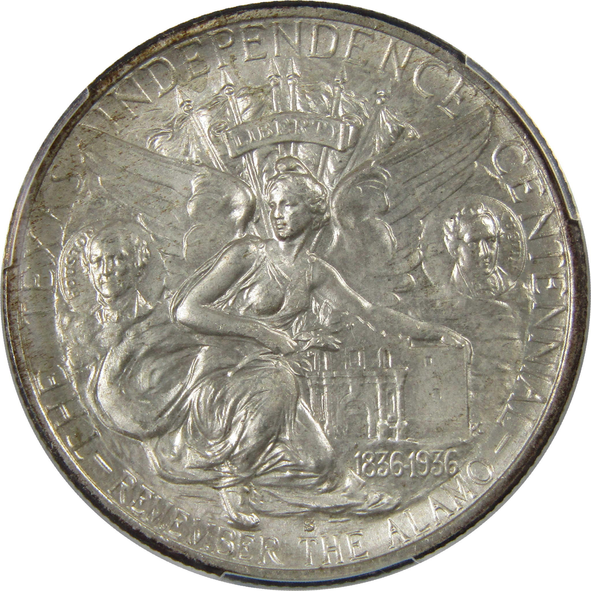 Texas Independence Centennial 50C 1937 S MS 66 PCGS Silver SKU:I23917