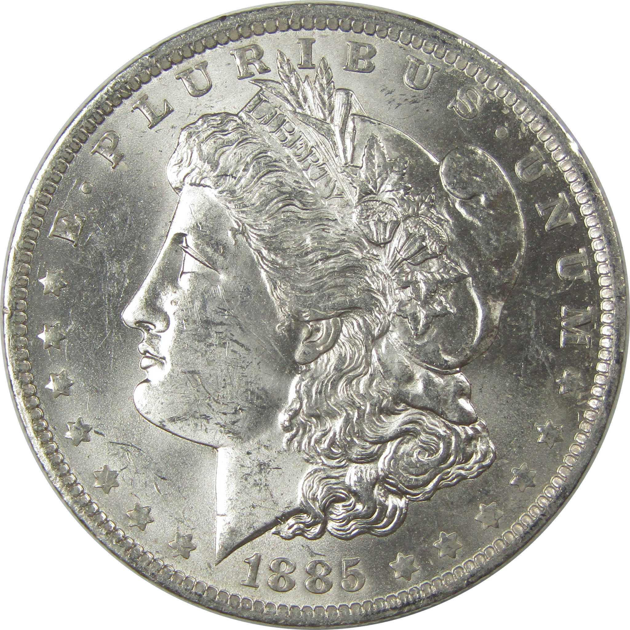 1885 O Morgan Dollar Uncirculated Silver $1 Coin SKU:I21073 - Morgan coin - Morgan silver dollar - Morgan silver dollar for sale - Profile Coins & Collectibles
