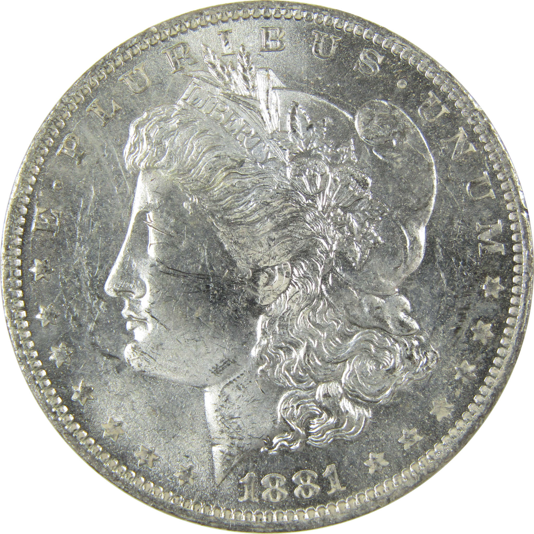 1881 O Morgan Silver Dollar Uncirculated Mint State $1 Coin SKU:I27713
