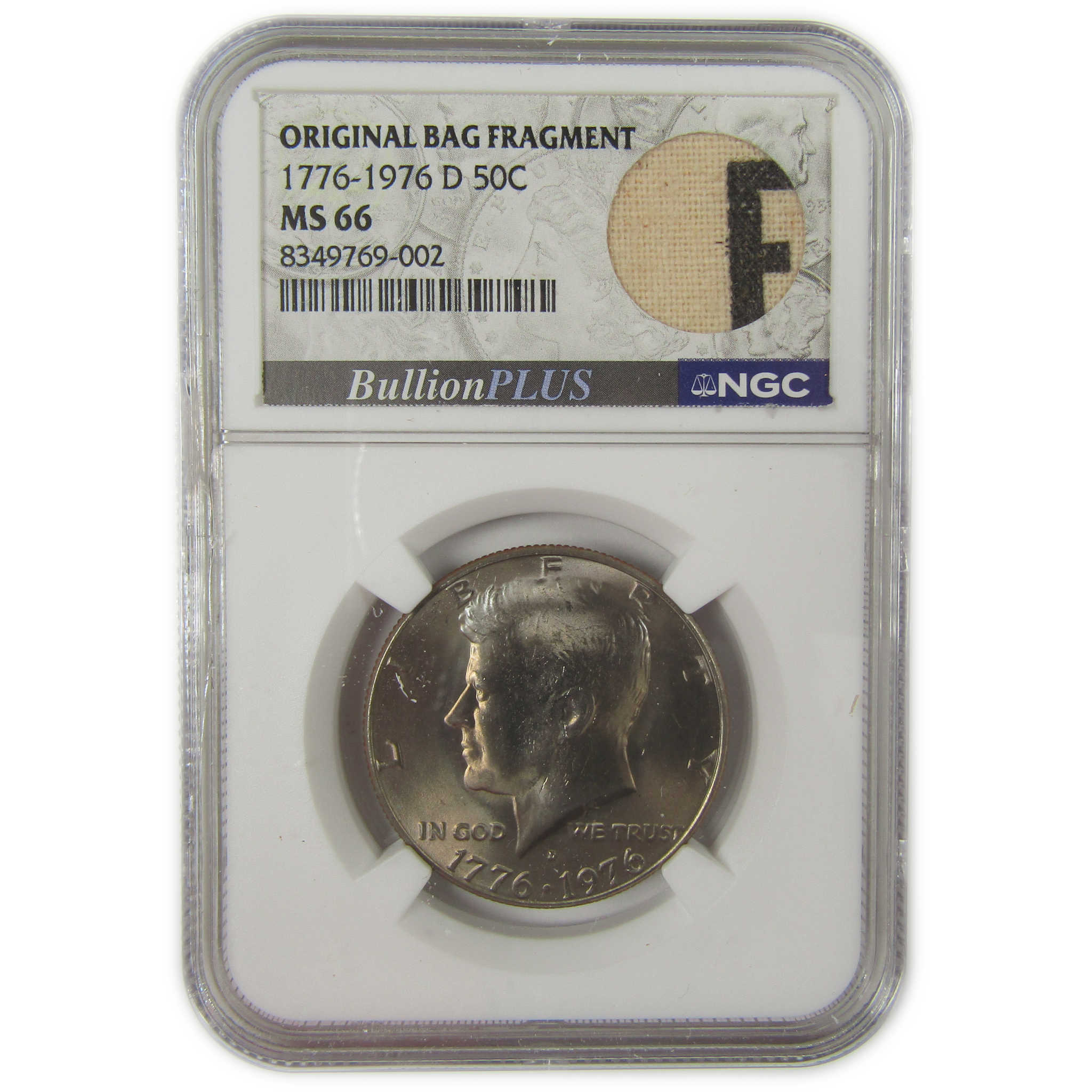 1976 D Kennedy Bicentennial Half Dollar MS 66 NGC Clad SKU:I20471