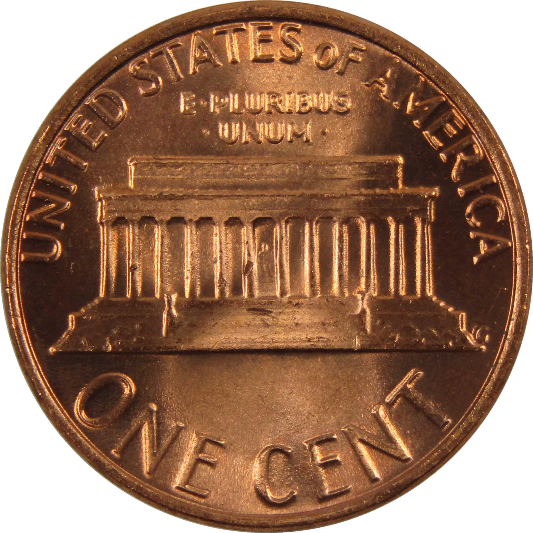 1980 Lincoln Memorial Cent BU Uncirculated Penny 1c Coin
