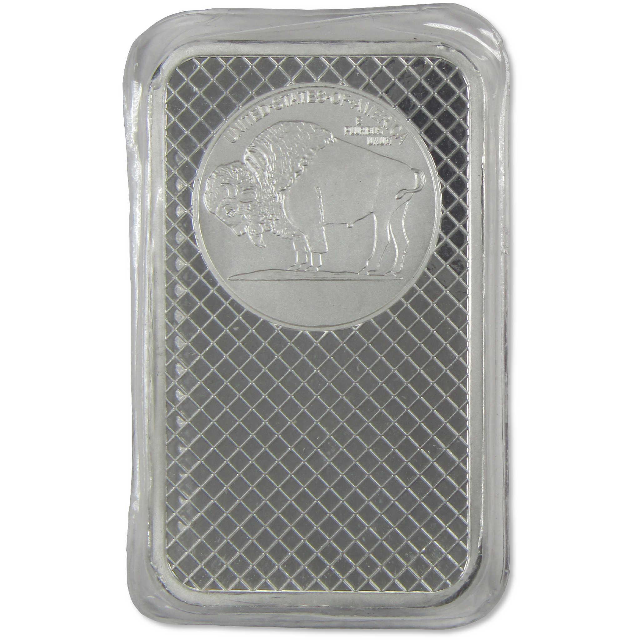 Indian Head Buffalo 5 oz .999 Silver Bar Collectible