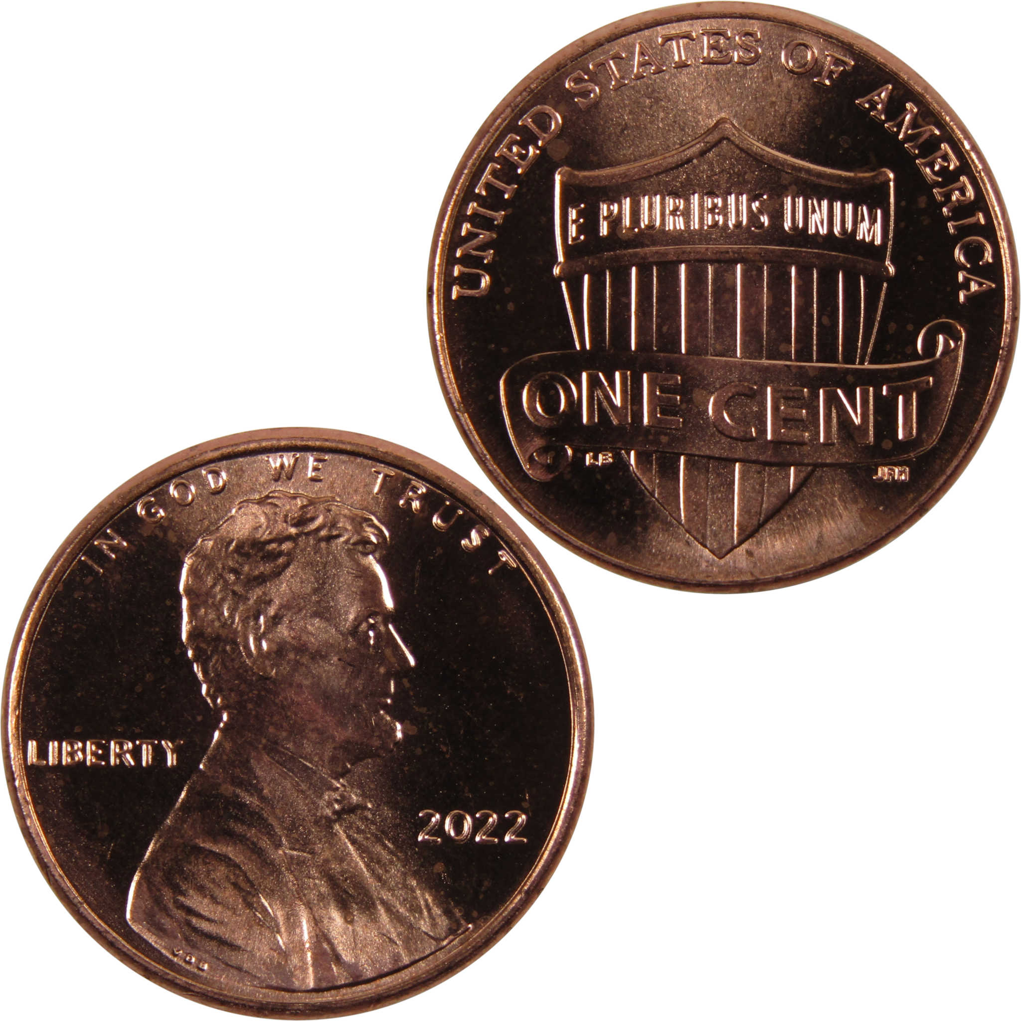 2022 Lincoln Shield Cent BU Uncirculated Penny 1c Coin