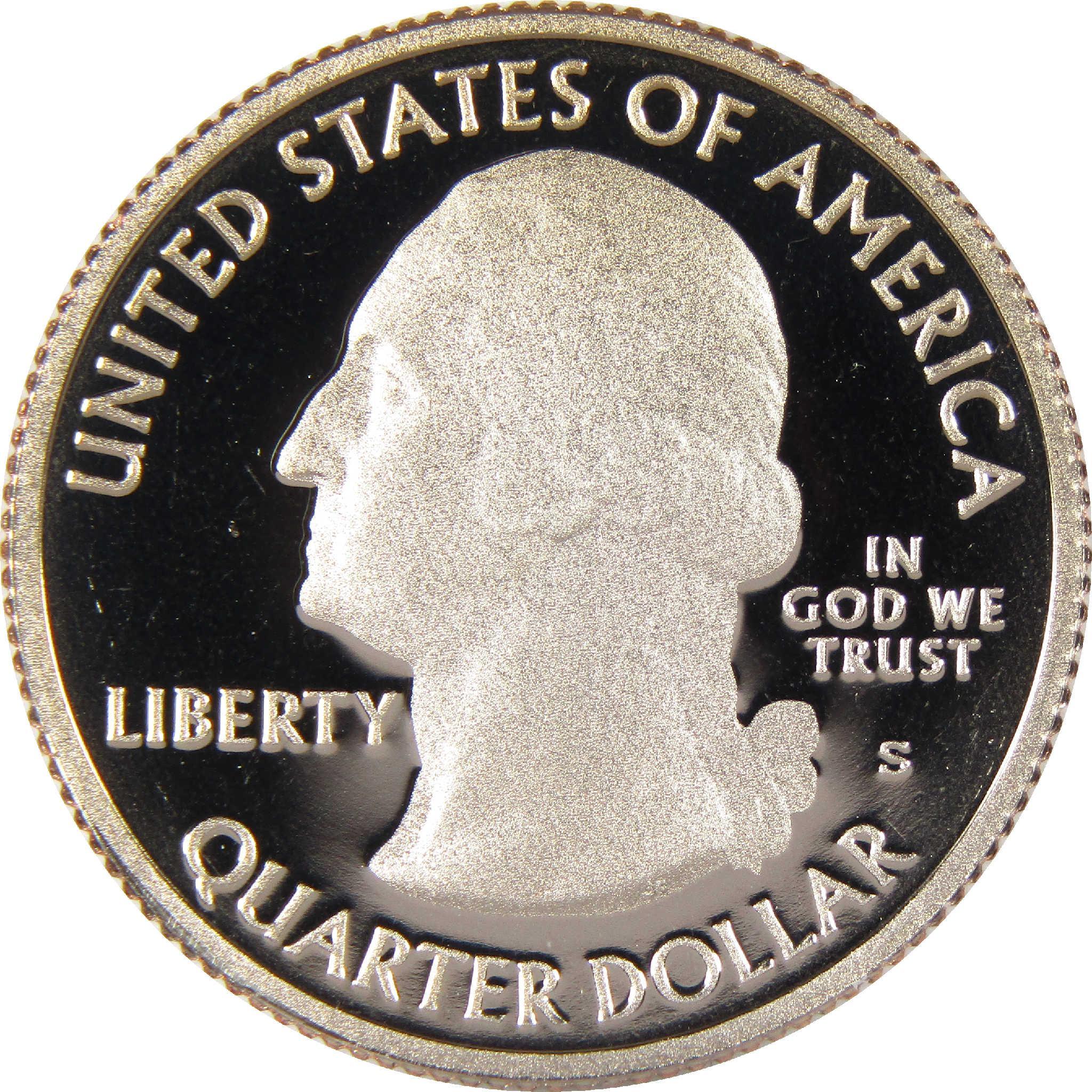 2010 S Grand Canyon National Park Quarter Clad 25c Proof Coin