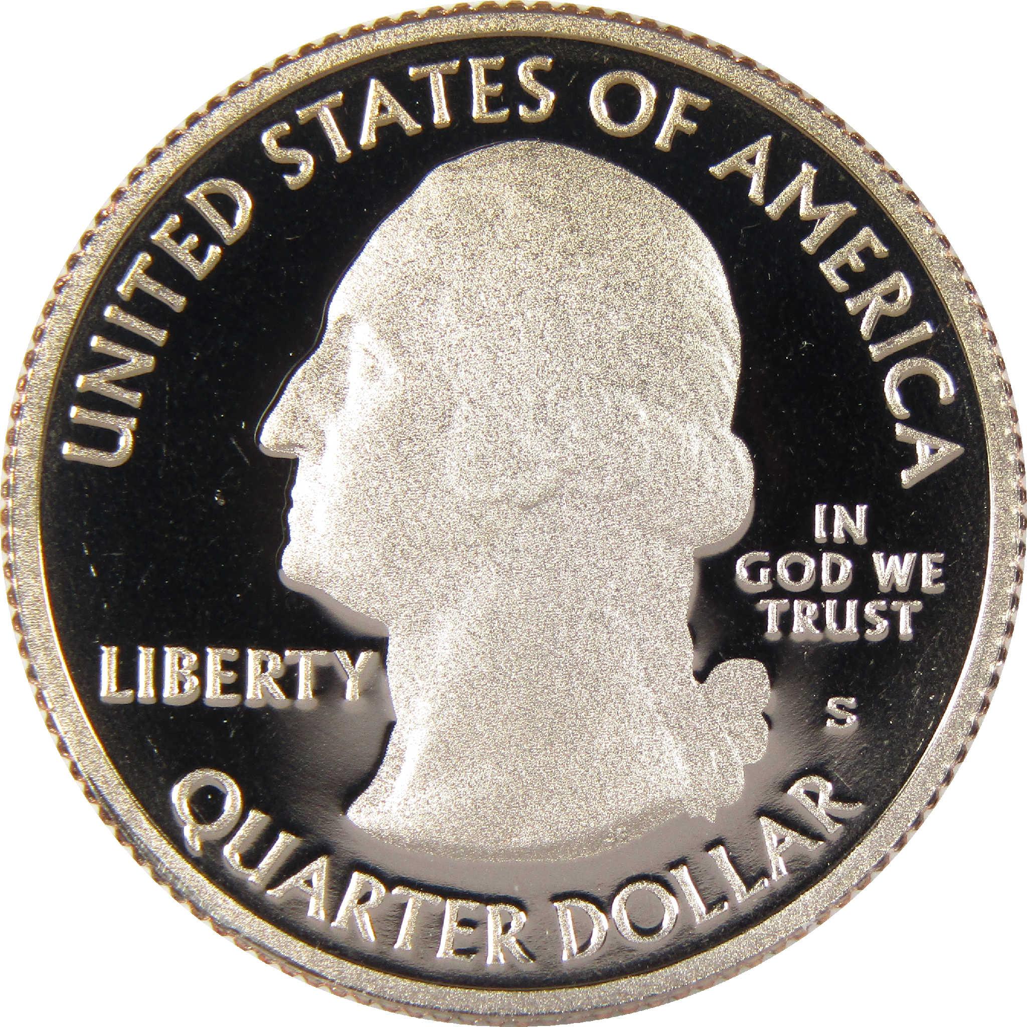 2010 S Grand Canyon National Park Quarter Clad 25c Proof Coin