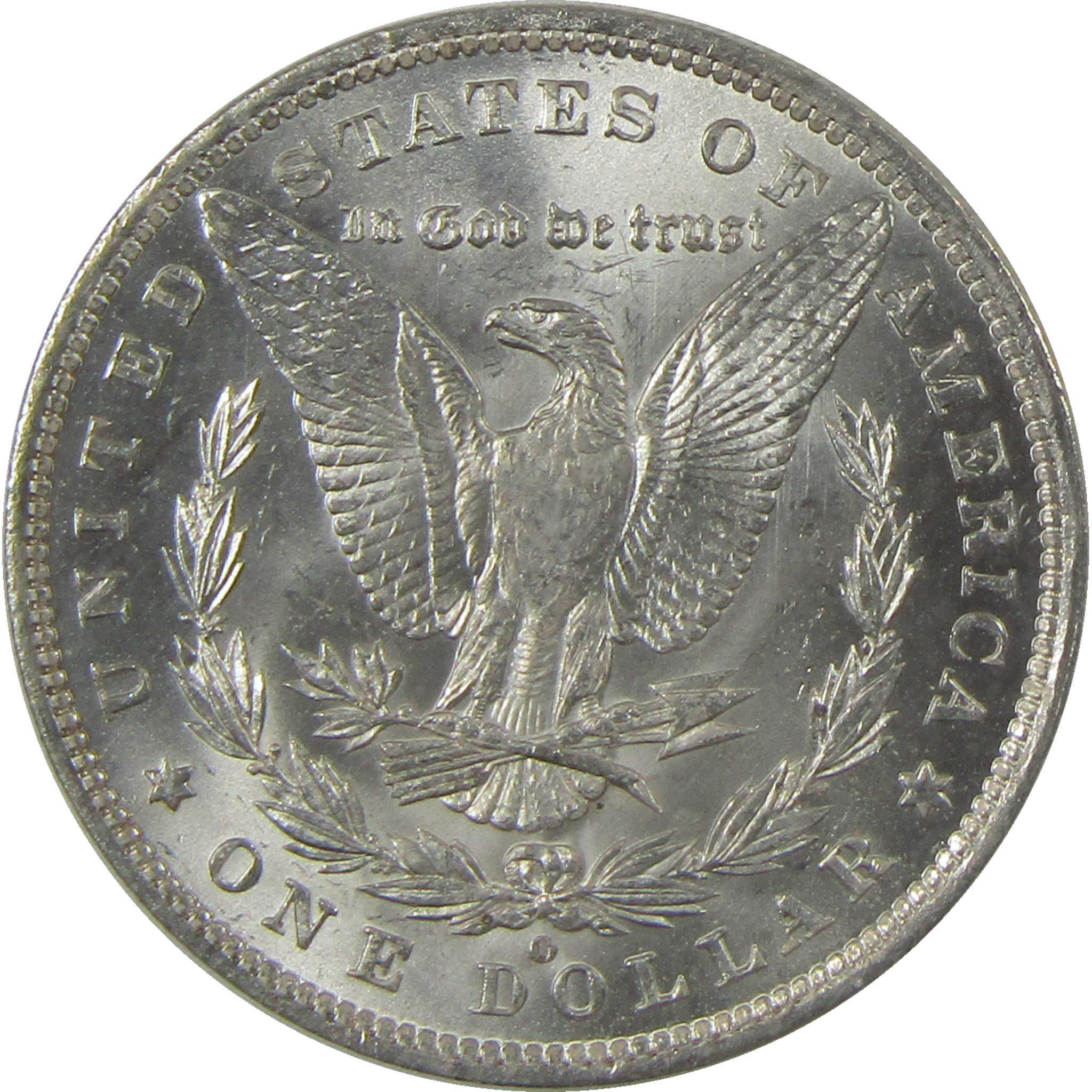 1890 O Morgan Silver Dollar BU Very Choice Uncirculated Mint State - Morgan coin - Morgan silver dollar - Morgan silver dollar for sale - Profile Coins & Collectibles