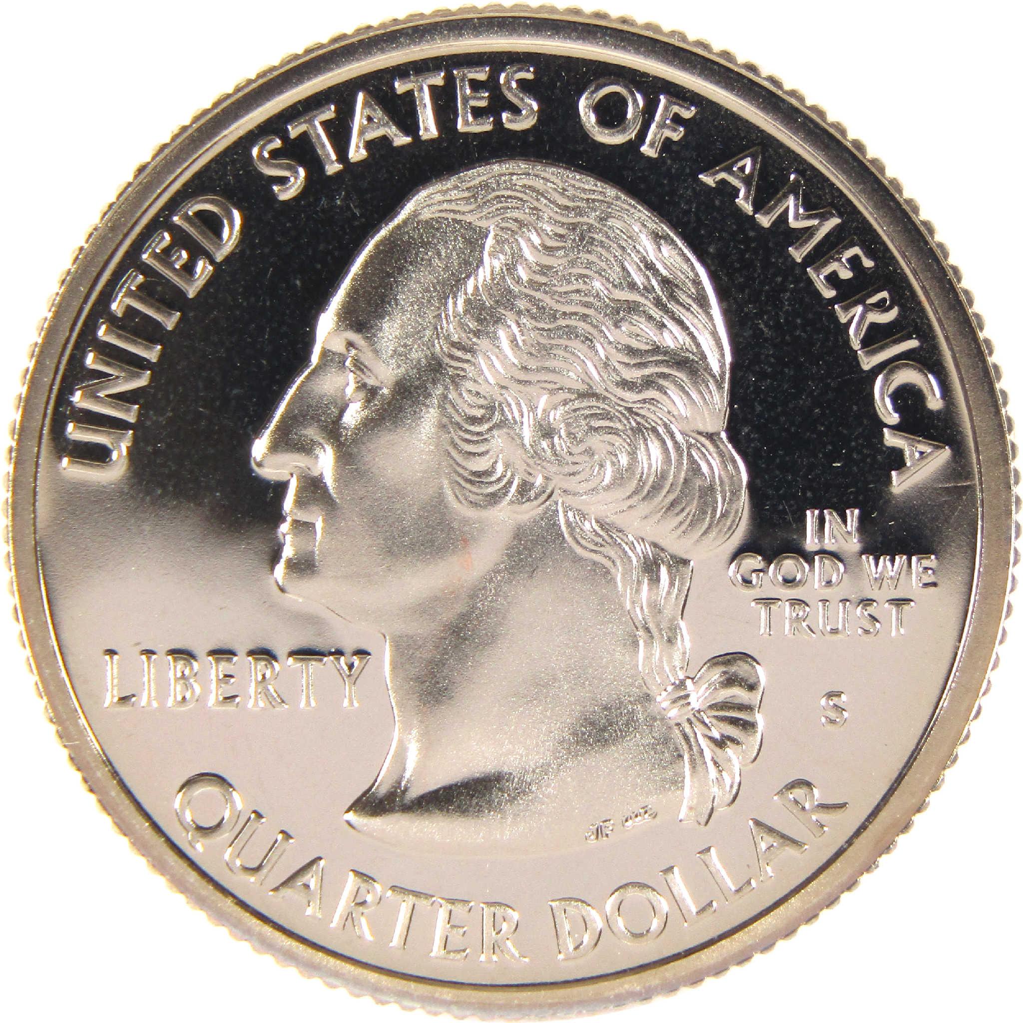 2002 S Mississippi State Quarter Clad 25c Proof Coin