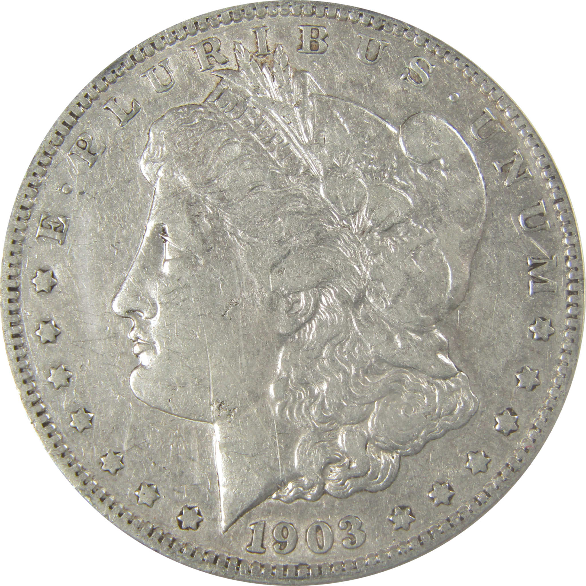 1903 S Morgan Dollar VF 30 Details ANACS Silver $1 Coin SKU:I21768 - Morgan coin - Morgan silver dollar - Morgan silver dollar for sale - Profile Coins & Collectibles