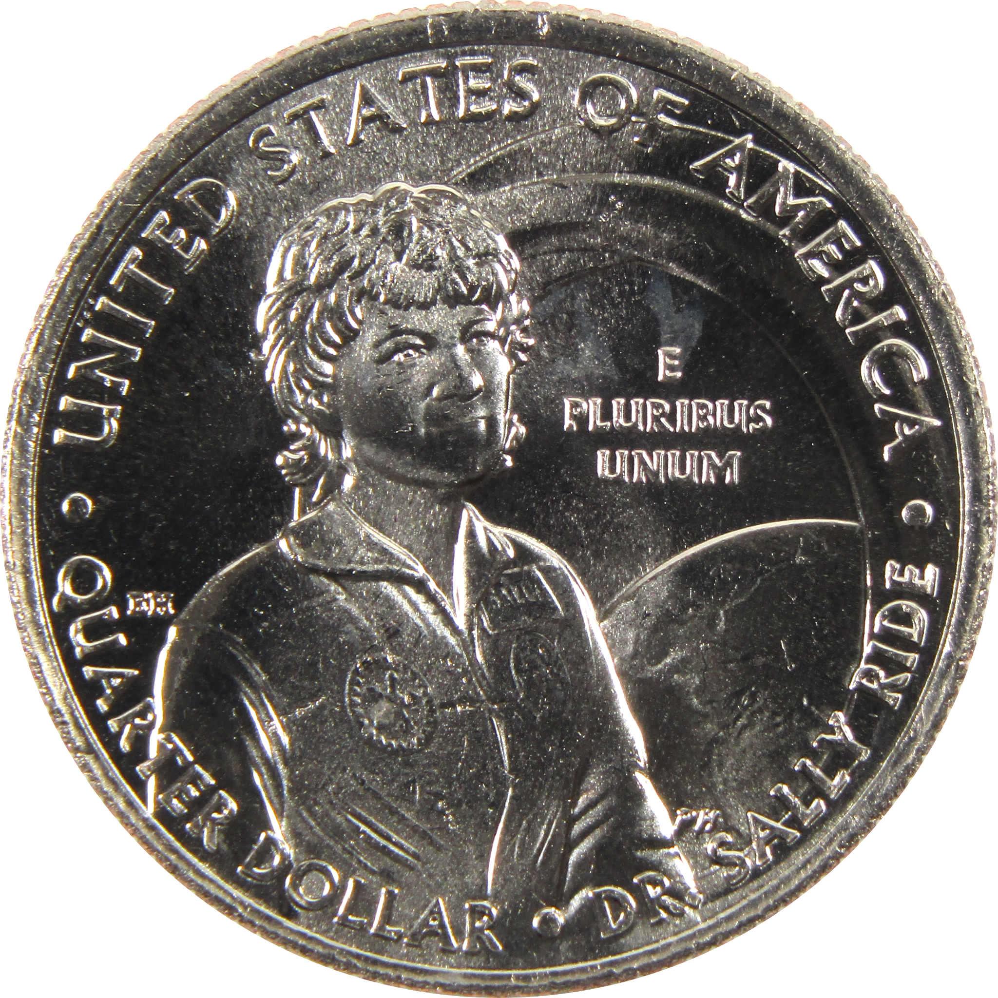 2022 D Sally Ride American Women Quarter BU Uncirculated Clad 25c Coin