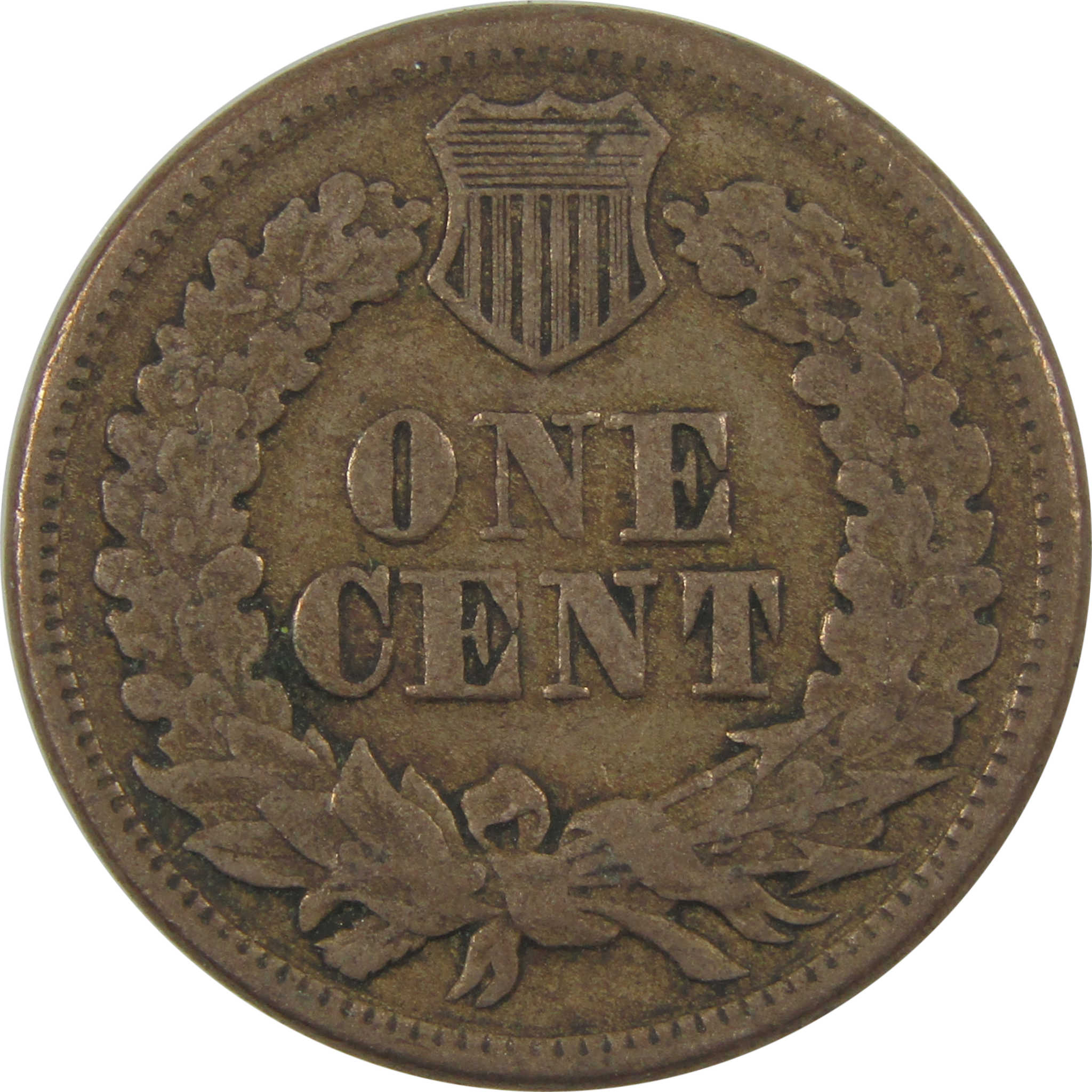 1863 Indian Head Cent VG Very Good Penny 1c Coin SKU:I24299