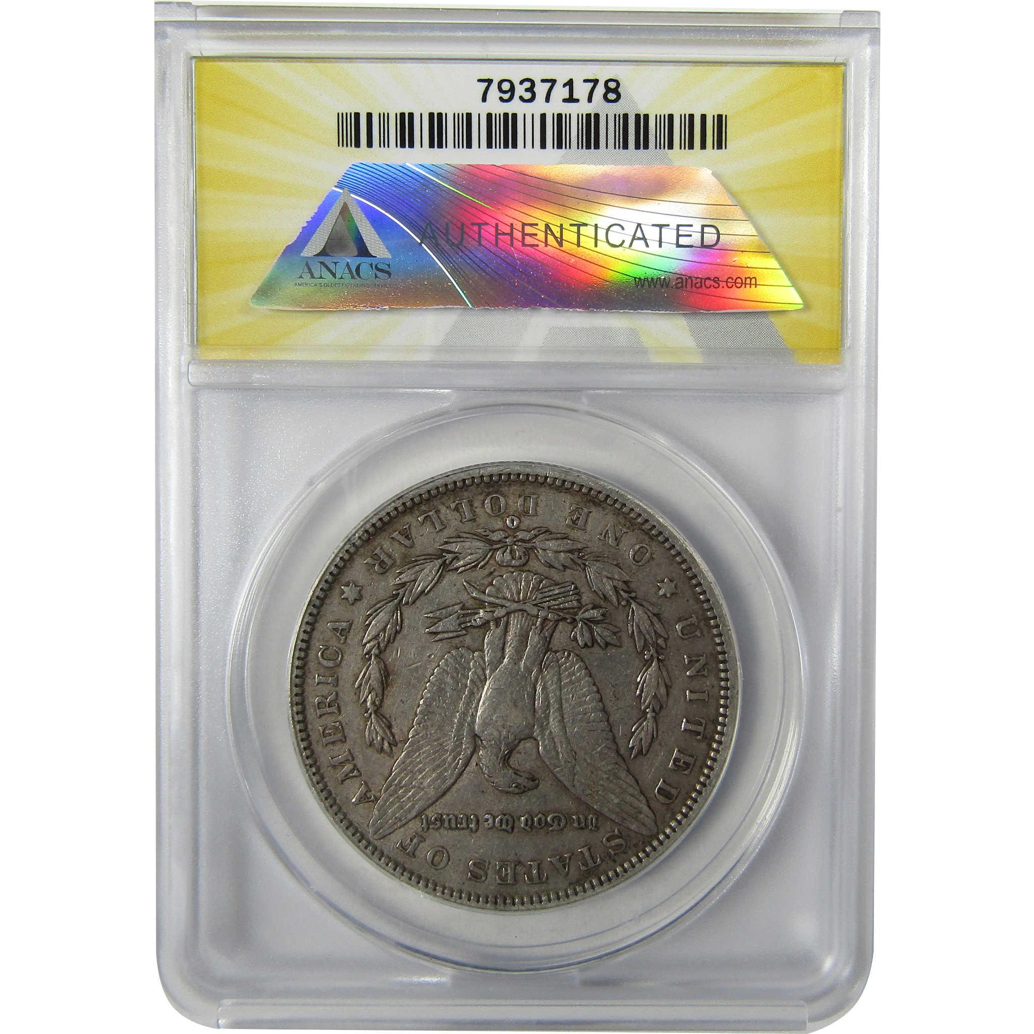 1900 O/CC Top 100 Morgan Silver Dollar EF 40 ANACS $1 Coin SKU:I27997 - Morgan coin - Morgan silver dollar - Morgan silver dollar for sale - Profile Coins & Collectibles