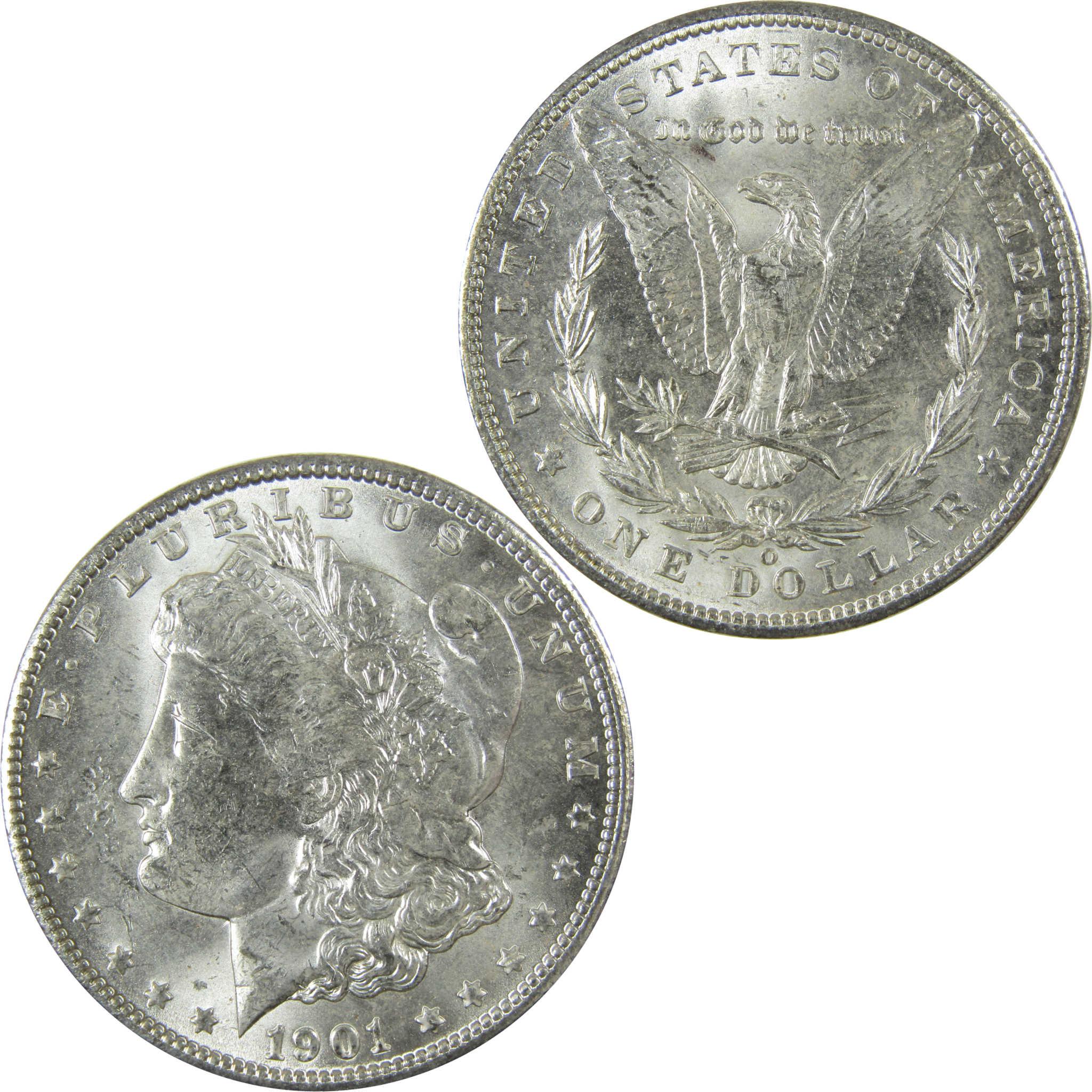 1901 O Morgan Silver Dollar Uncirculated Mint State $1 Coin SKU:I27752 - Morgan coin - Morgan silver dollar - Morgan silver dollar for sale - Profile Coins & Collectibles