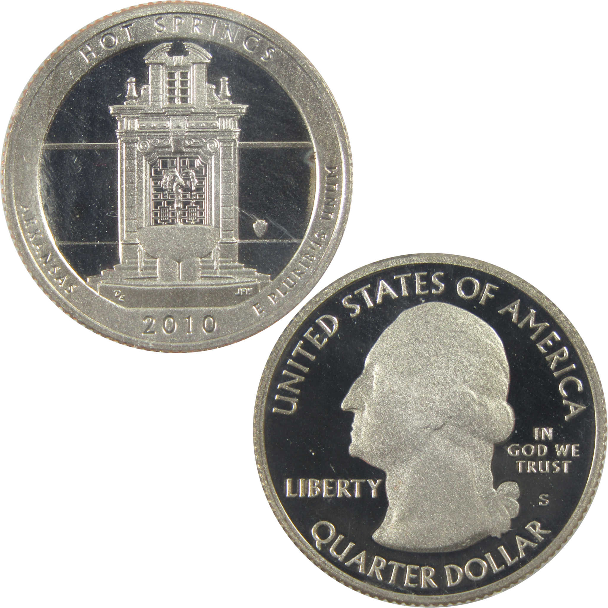 2010 Hot Springs America the Beautiful Quarters 3-Coin Set SKU:CPC9010