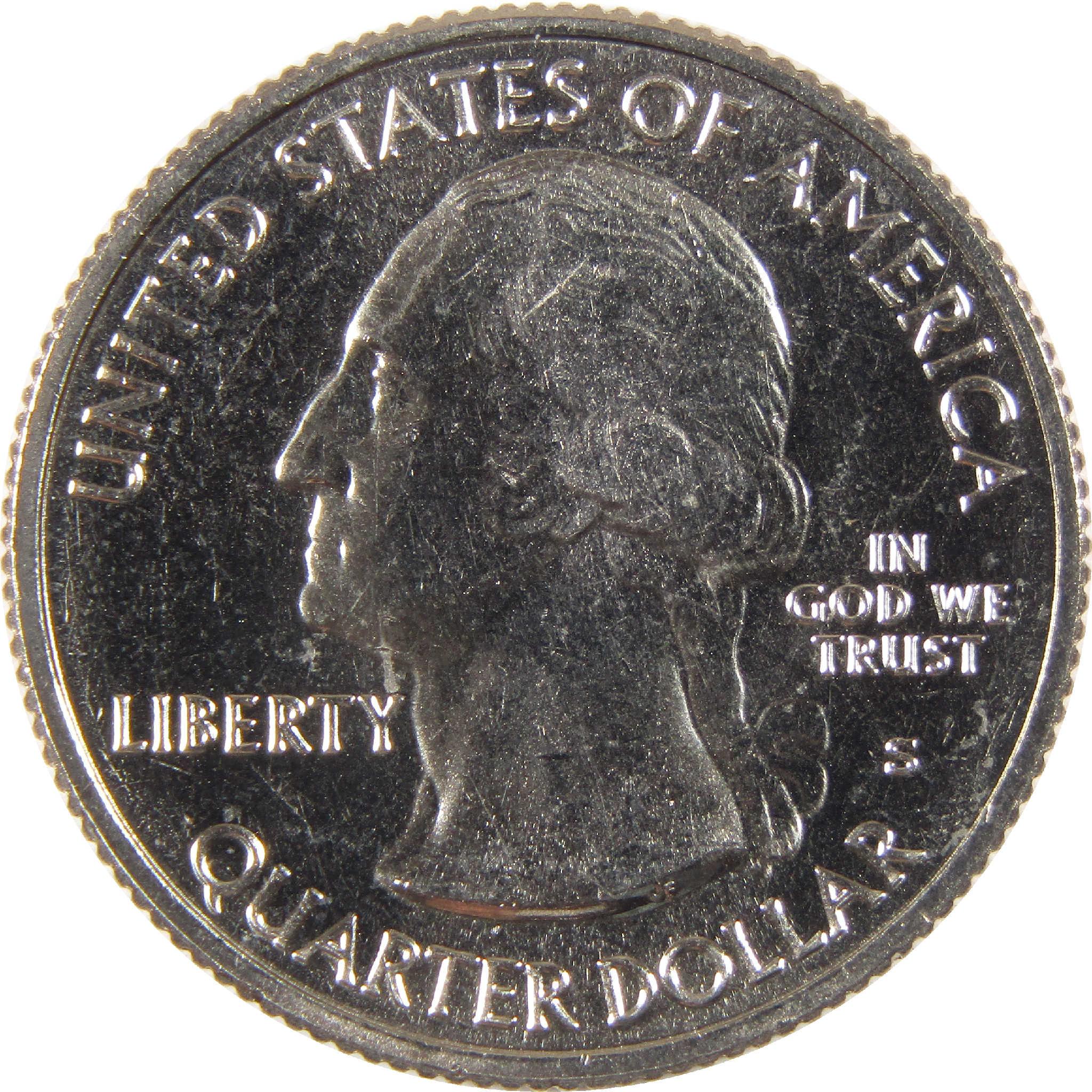 2014 S Arches National Park Quarter Uncirculated Clad 25c Coin