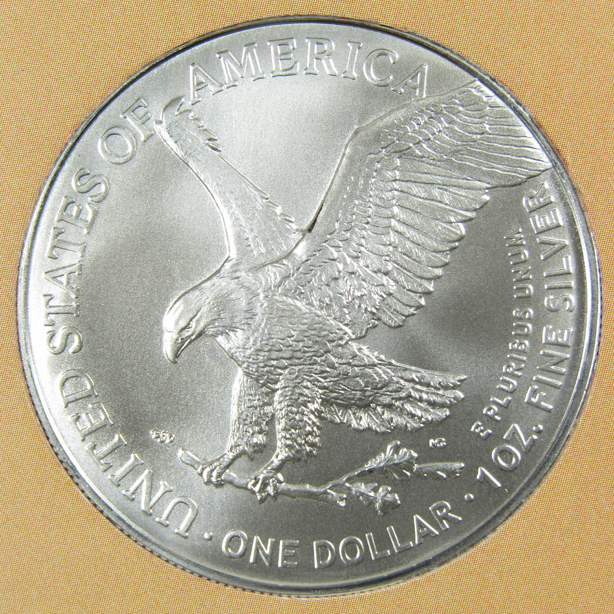 2026 American Silver Eagle Uncirculated Coin with Thank You Holder