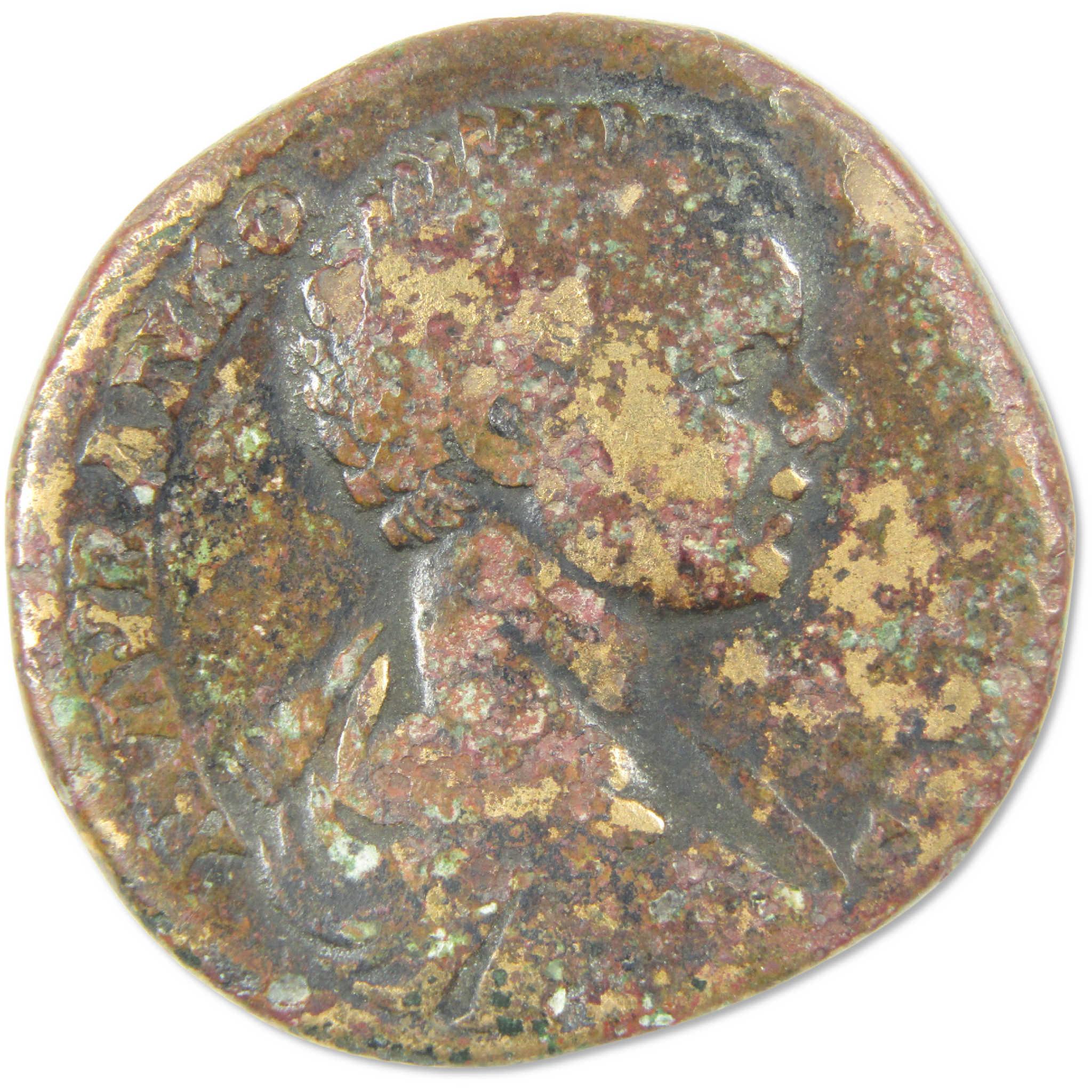198-217 AD Caracalla Roman Empire Sestertius VG/F Ancient Coin