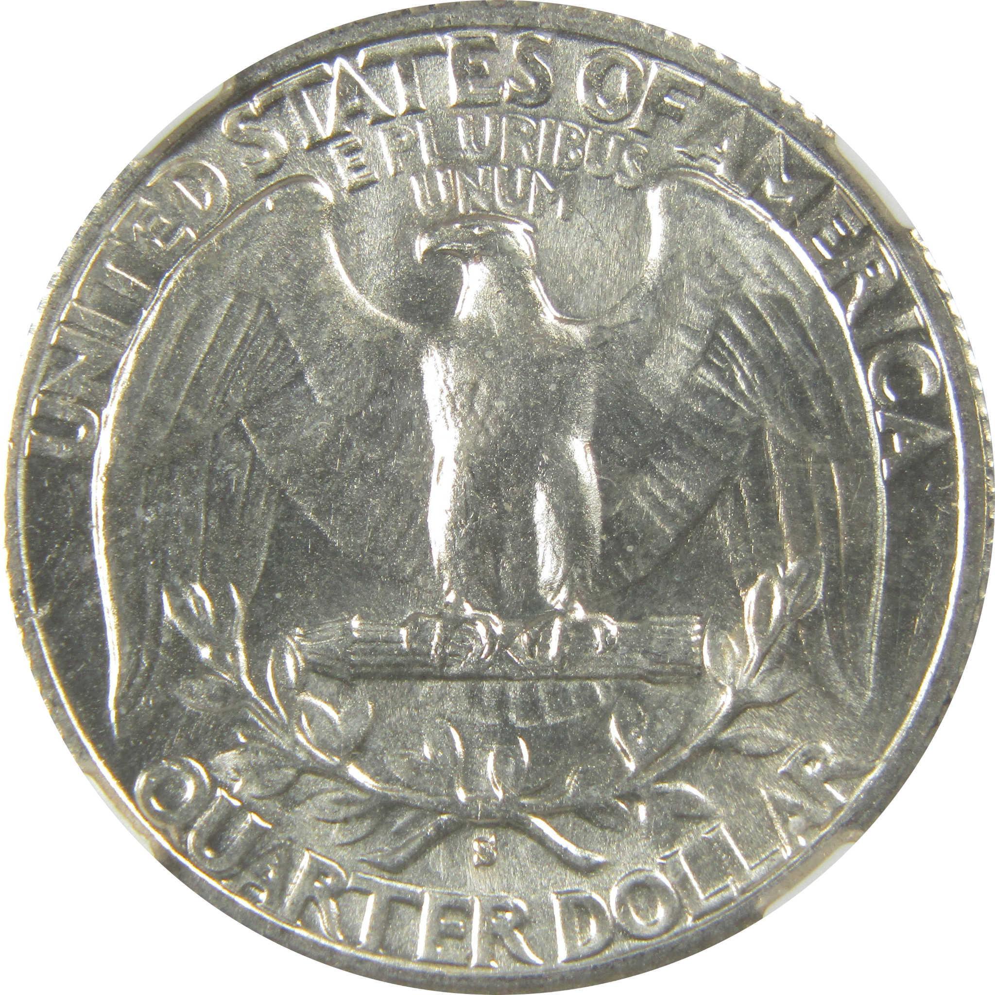 1942 S Washington Quarter MS 64 NGC Silver Bag Fragment SKU:I20614