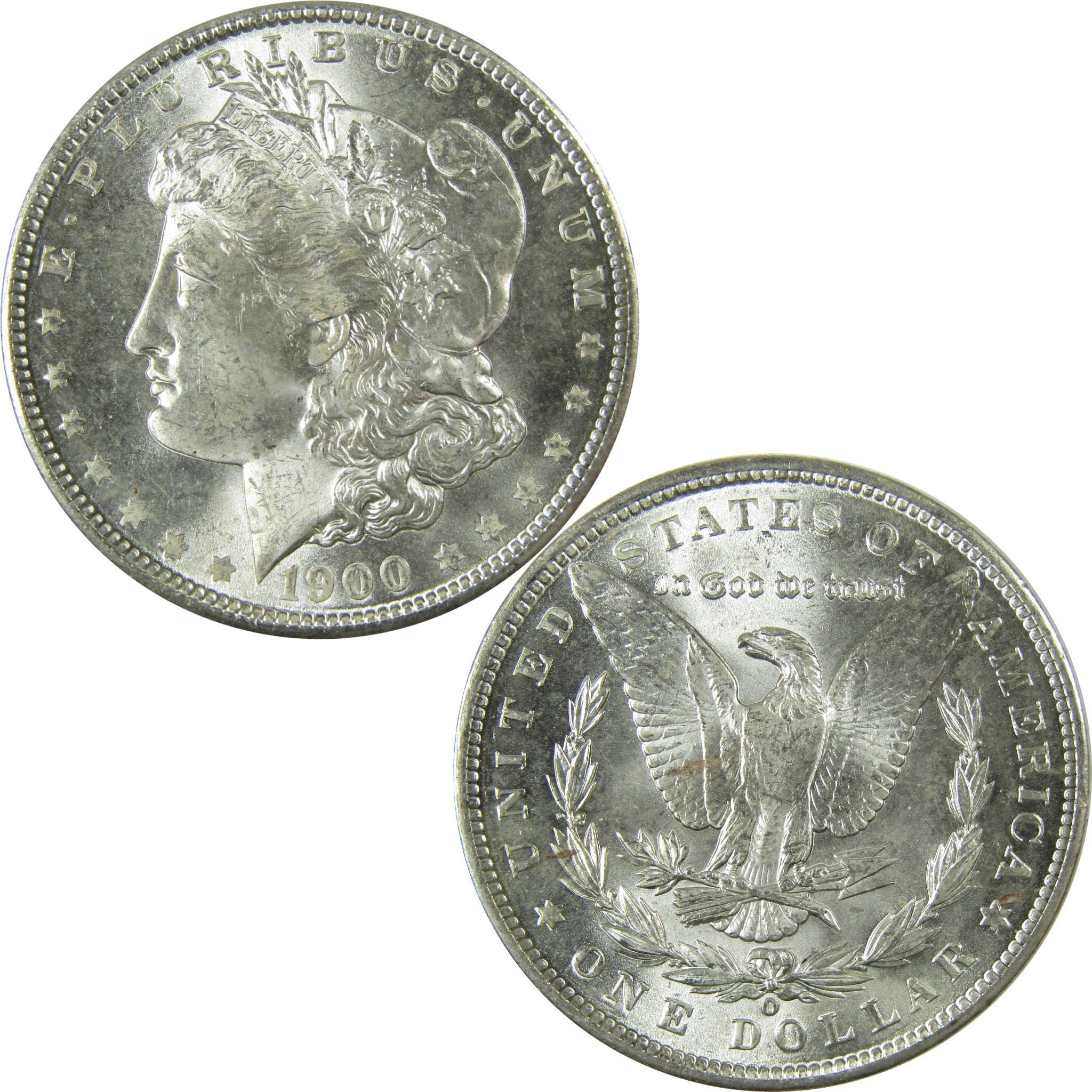 1900 O Morgan Silver Dollar Uncirculated Mint State $1 Coin SKU:I27735 - Morgan coin - Morgan silver dollar - Morgan silver dollar for sale - Profile Coins & Collectibles
