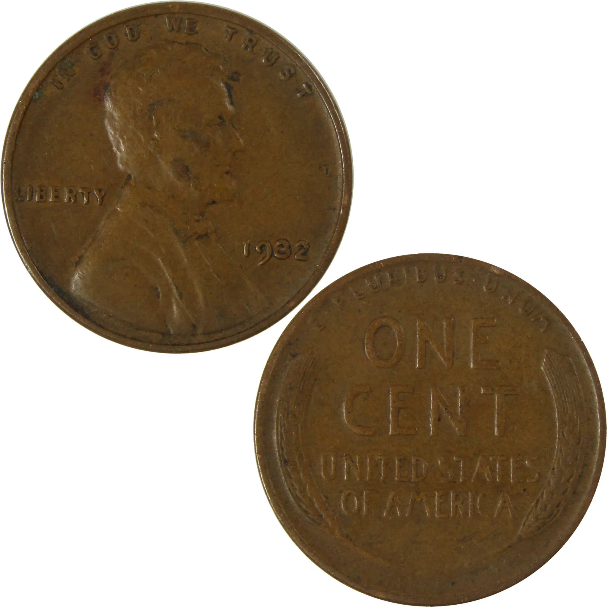 1932 Lincoln Wheat Cent VF Very Fine Penny 1c Coin SKU:I26773
