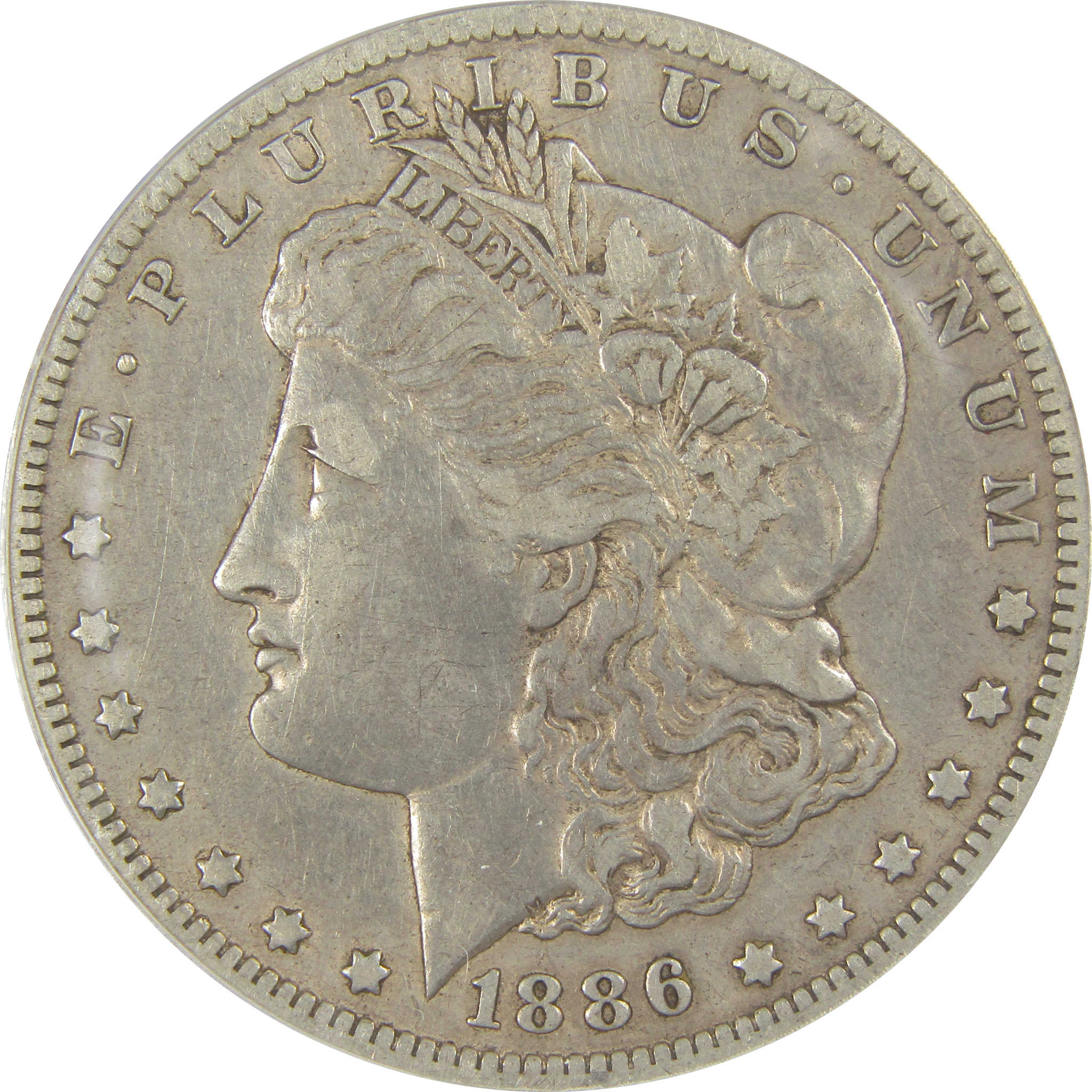 1886 O Morgan Dollar EF 40 Details ANACS Silver $1 Coin SKU:I20375 - Morgan coin - Morgan silver dollar - Morgan silver dollar for sale - Profile Coins & Collectibles