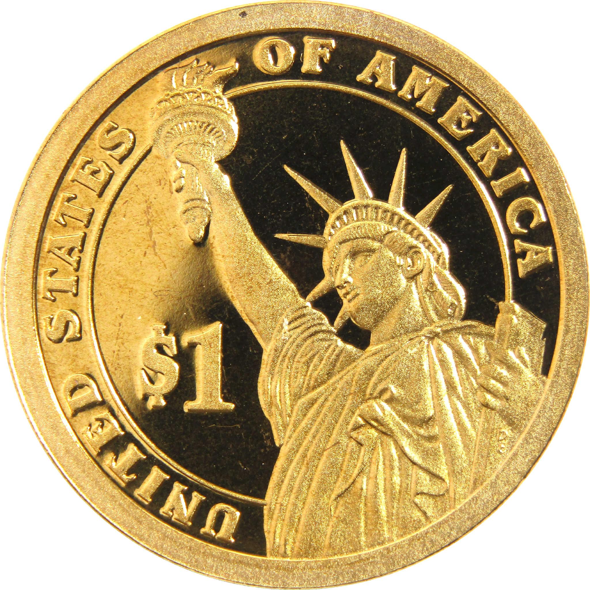 2010 S Abraham Lincoln Presidential Dollar Choice Proof $1 Coin