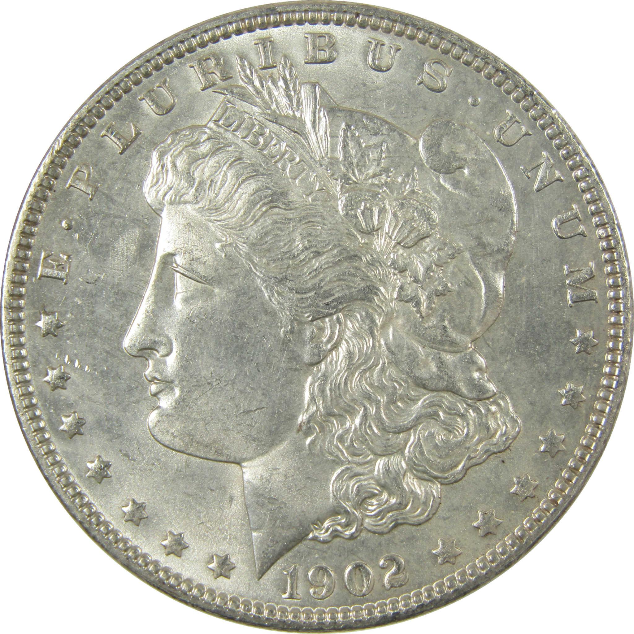 1902 Morgan Silver Dollar Uncirculated Mint State $1 Coin SKU:I27877 - Morgan coin - Morgan silver dollar - Morgan silver dollar for sale - Profile Coins & Collectibles