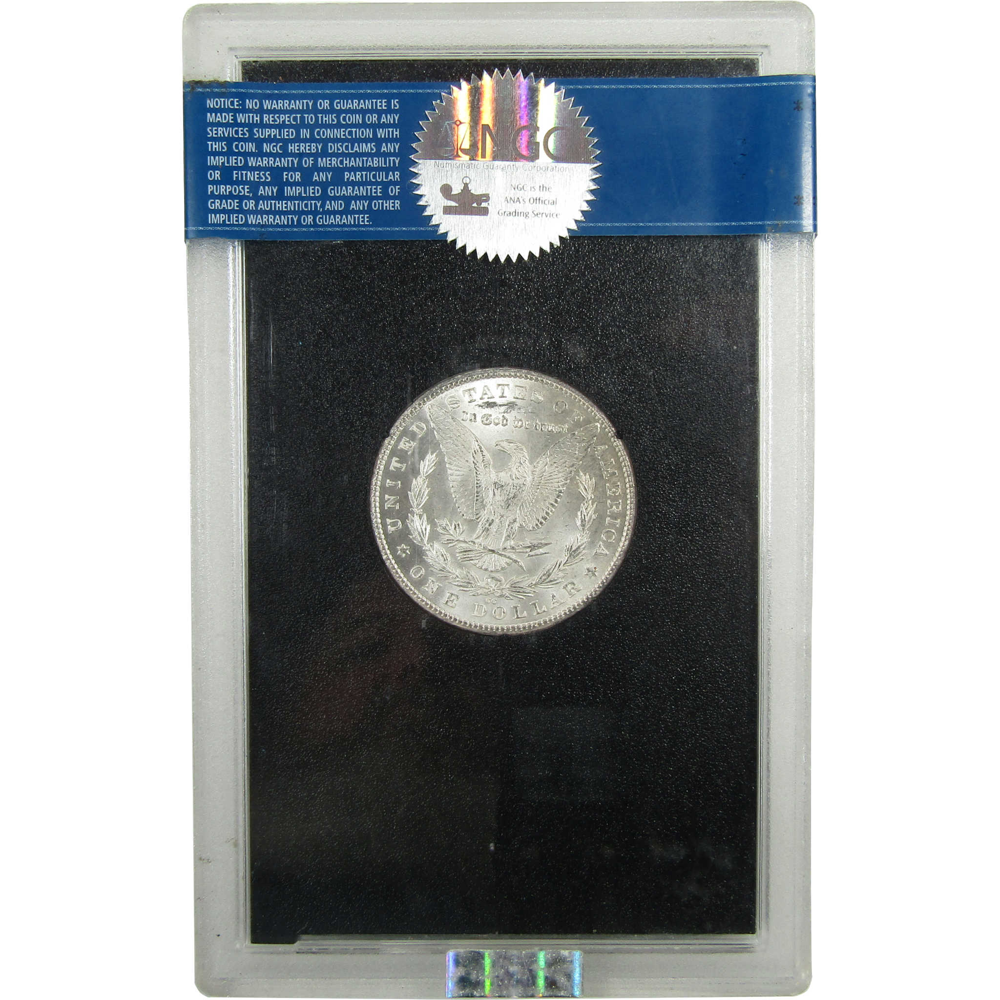 1880 CC GSA VAM-6 8/7 Top 100 Morgan Silver $1 MS 62 NGC OGP SKU:CP916