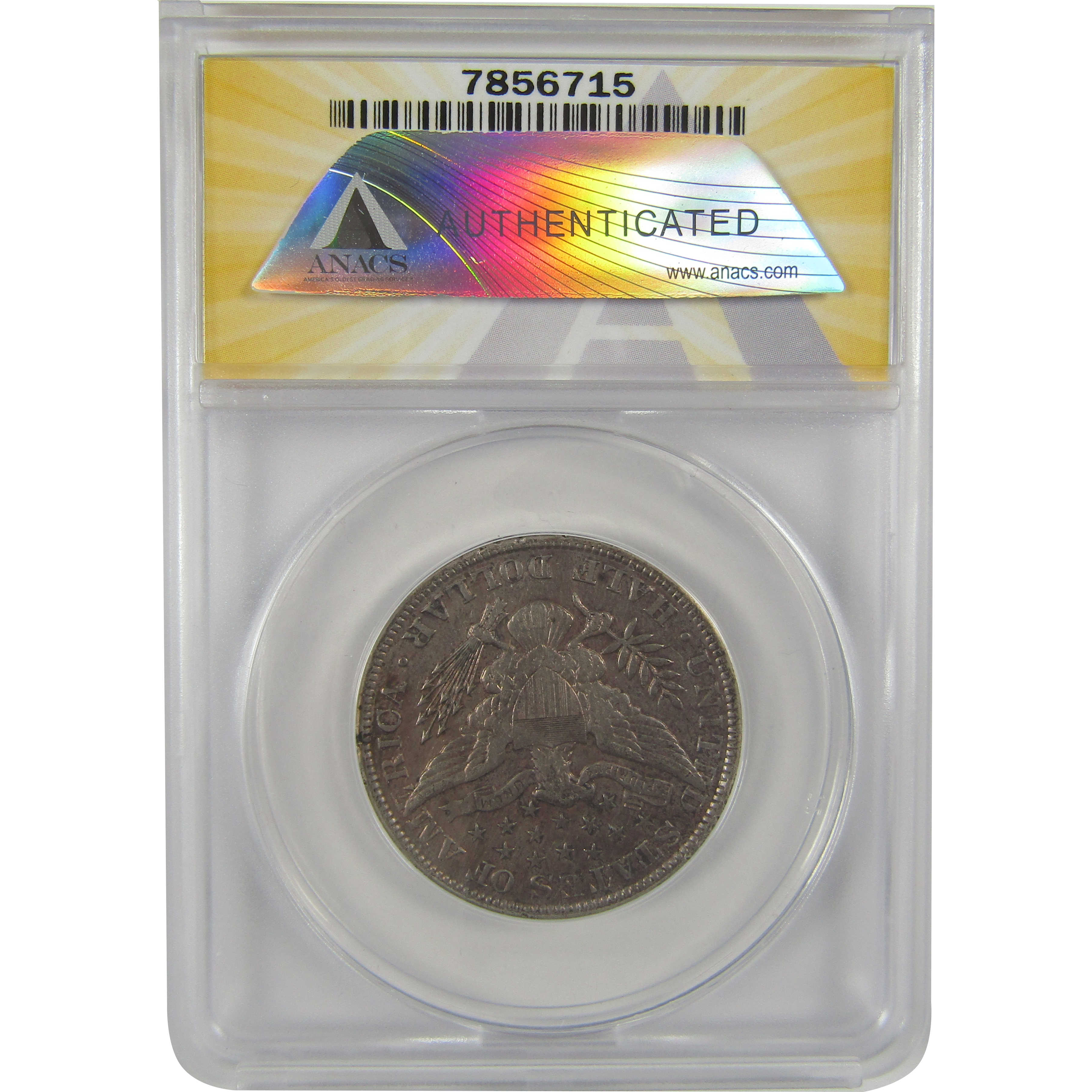 1902 Barber Half Dollar EF 40 Details ANACS Silver SKU:CPC0818