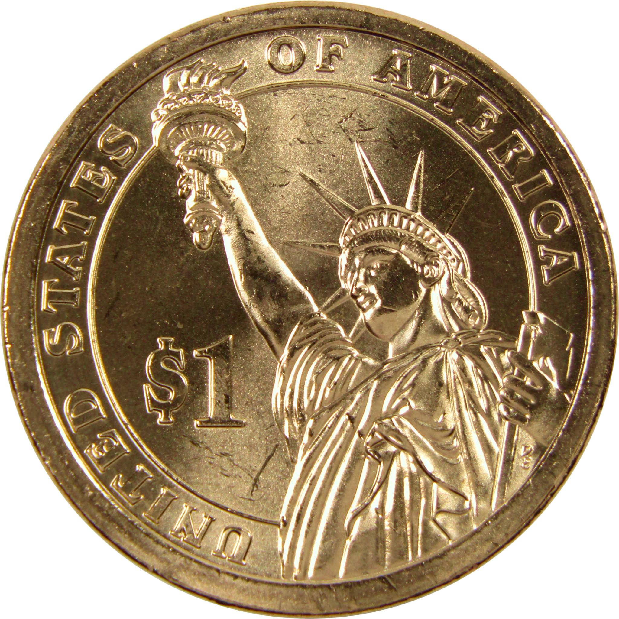 2011 P Rutherford B. Hayes Presidential Dollar BU Uncirculated $1 Coin