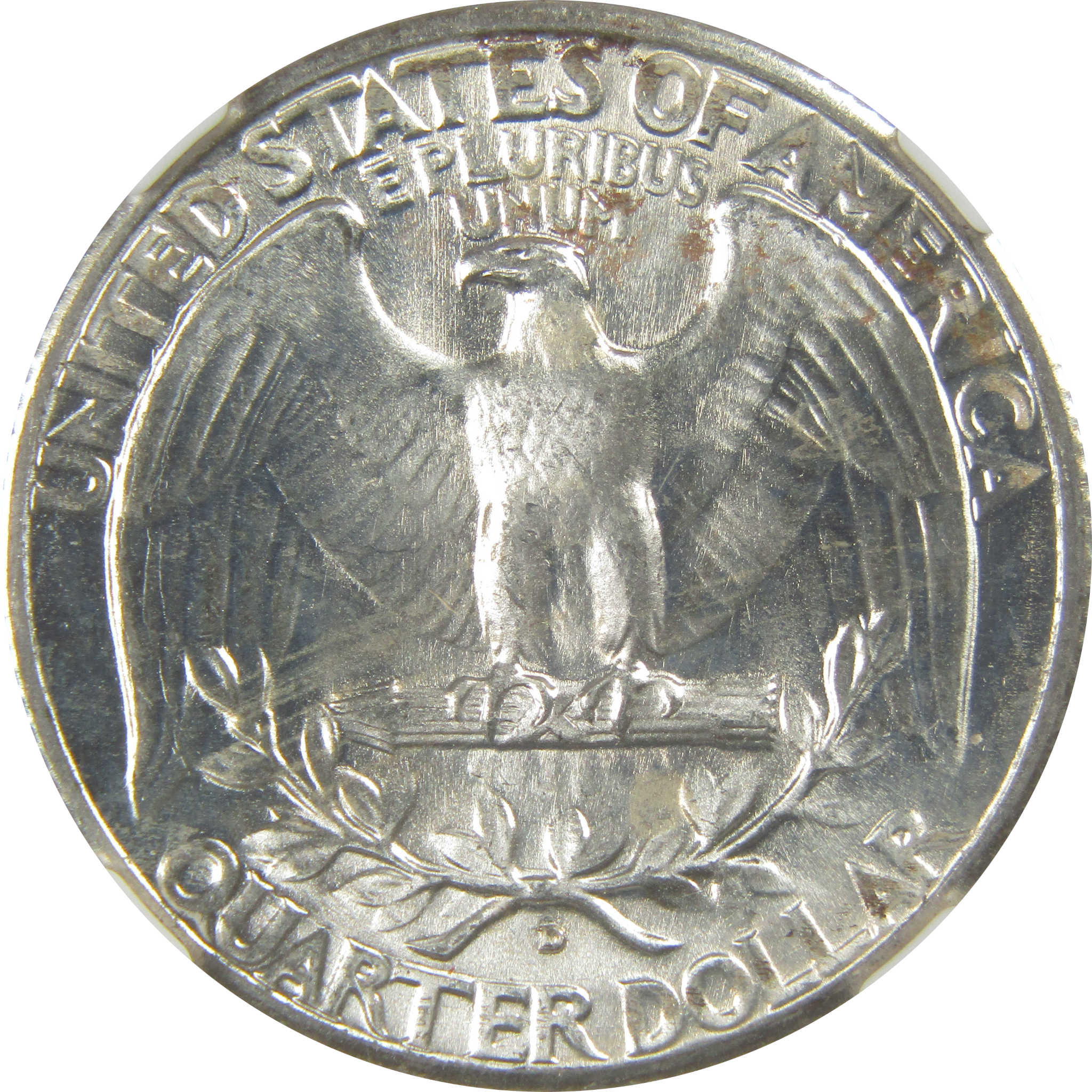 1941 D Washington Quarter MS 64 NGC Silver Bag Fragment SKU:I20599
