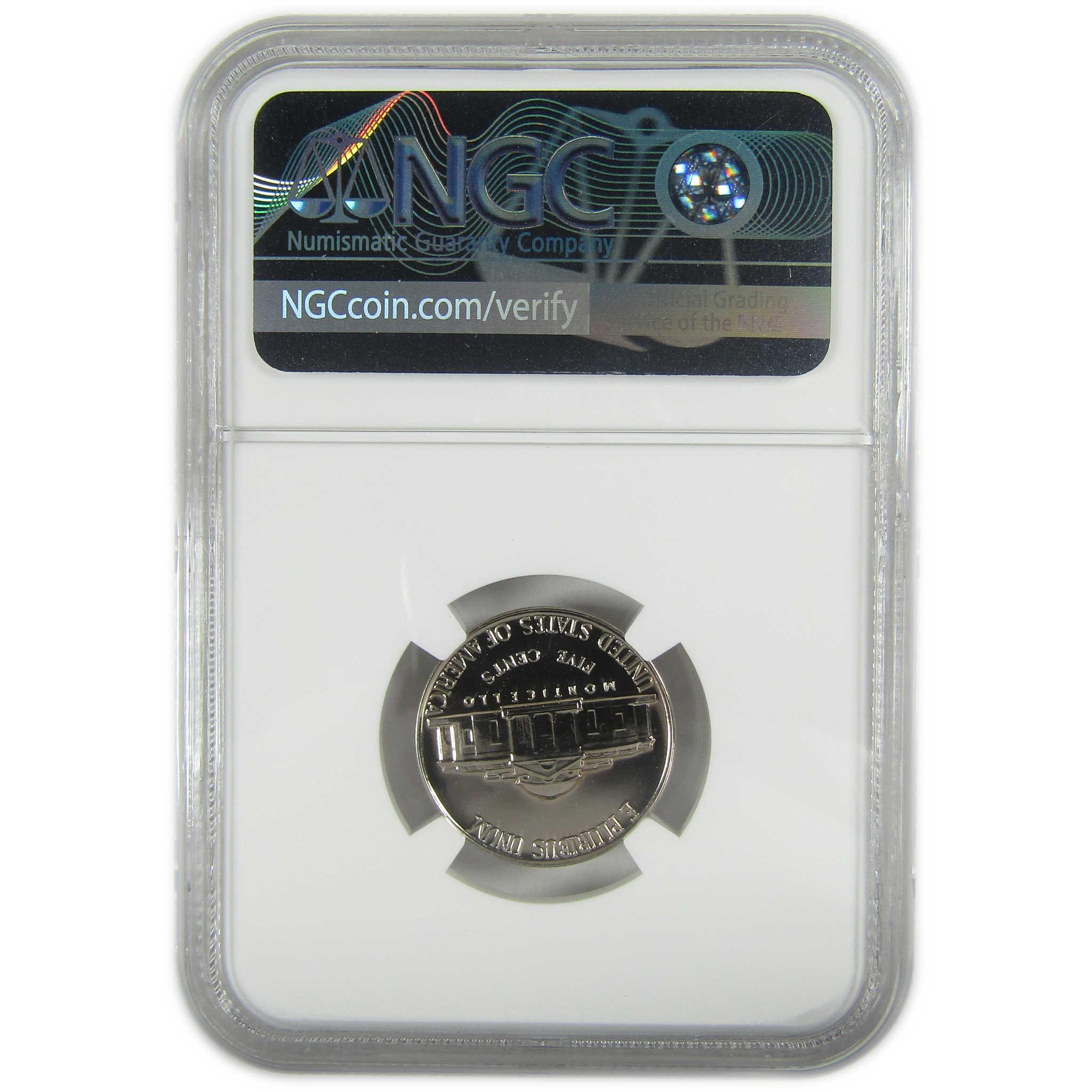 1956 Jefferson Nickel PF 68 NGC Proof 5c Coin Collectible SKU:I27380