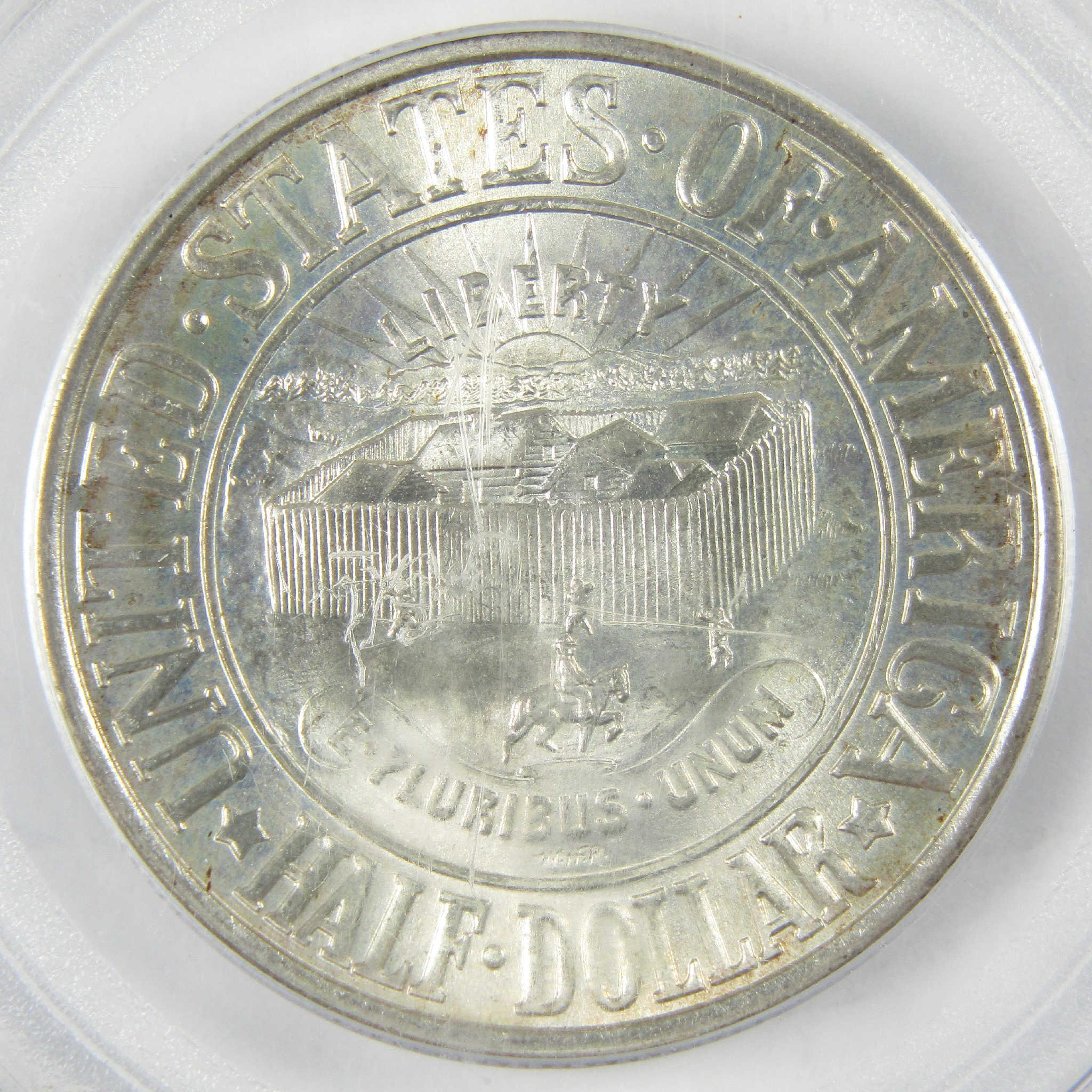 1936 York County Maine Commemorative Silver Half Dollar MS 65 PCGS CAC