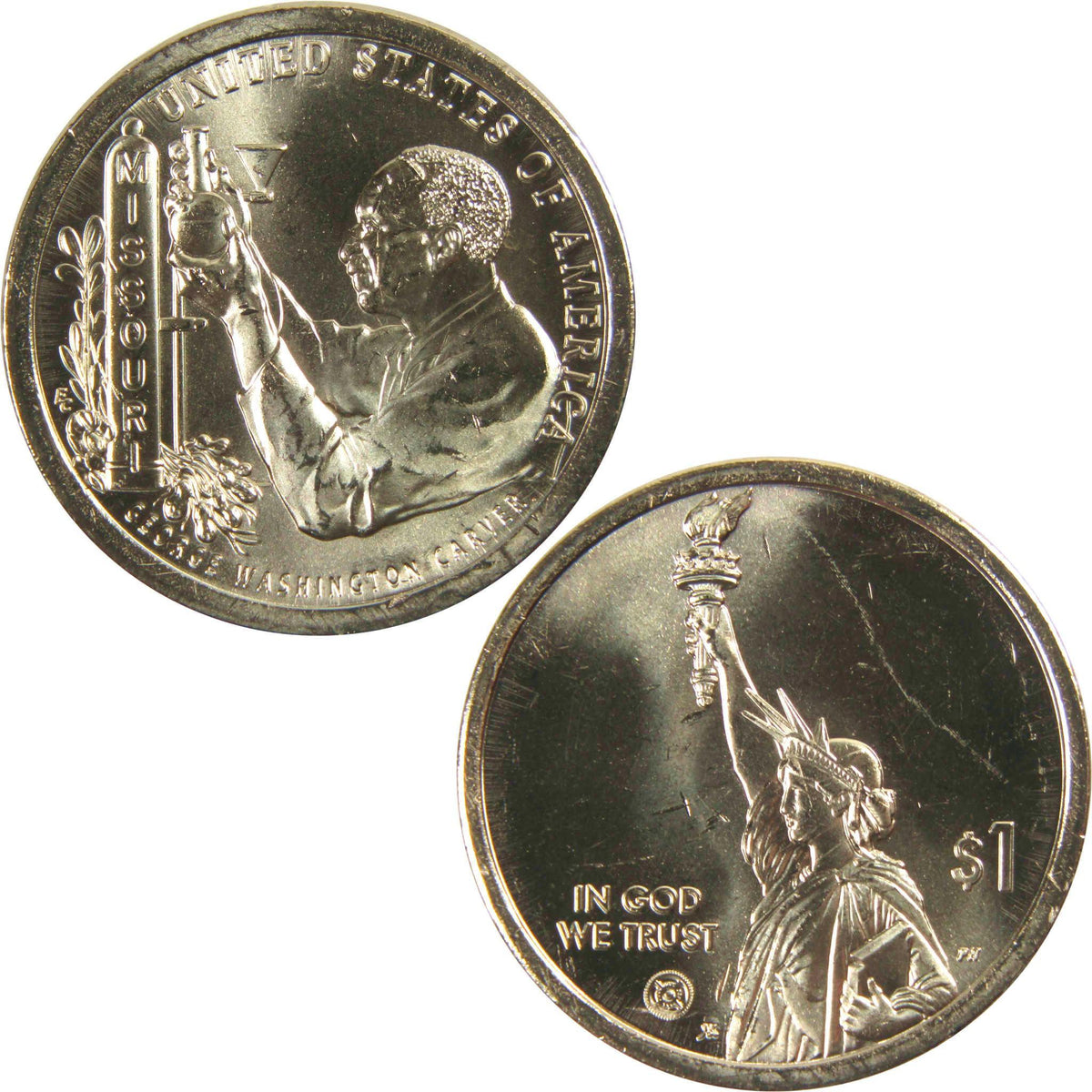 2024 P Missouri Washington Carver American Innovation $1 Uncirculated
